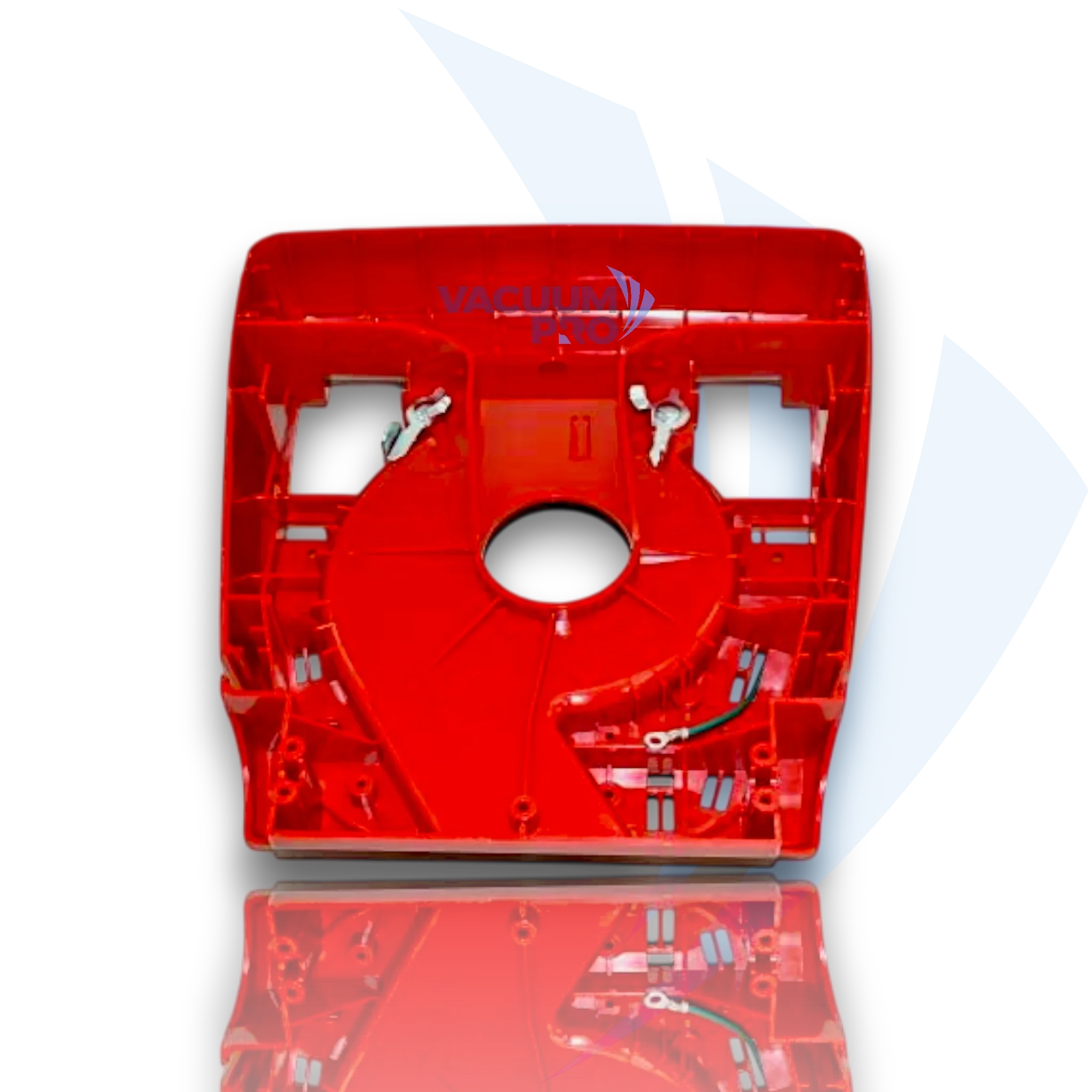 Replacement base assembly for Eureka/Sanitaire vacuum, Part #579009 Vacuum Base Assembly - Durable Molded Red, Fits Eureka/Sanitaire C2094, Part #579009