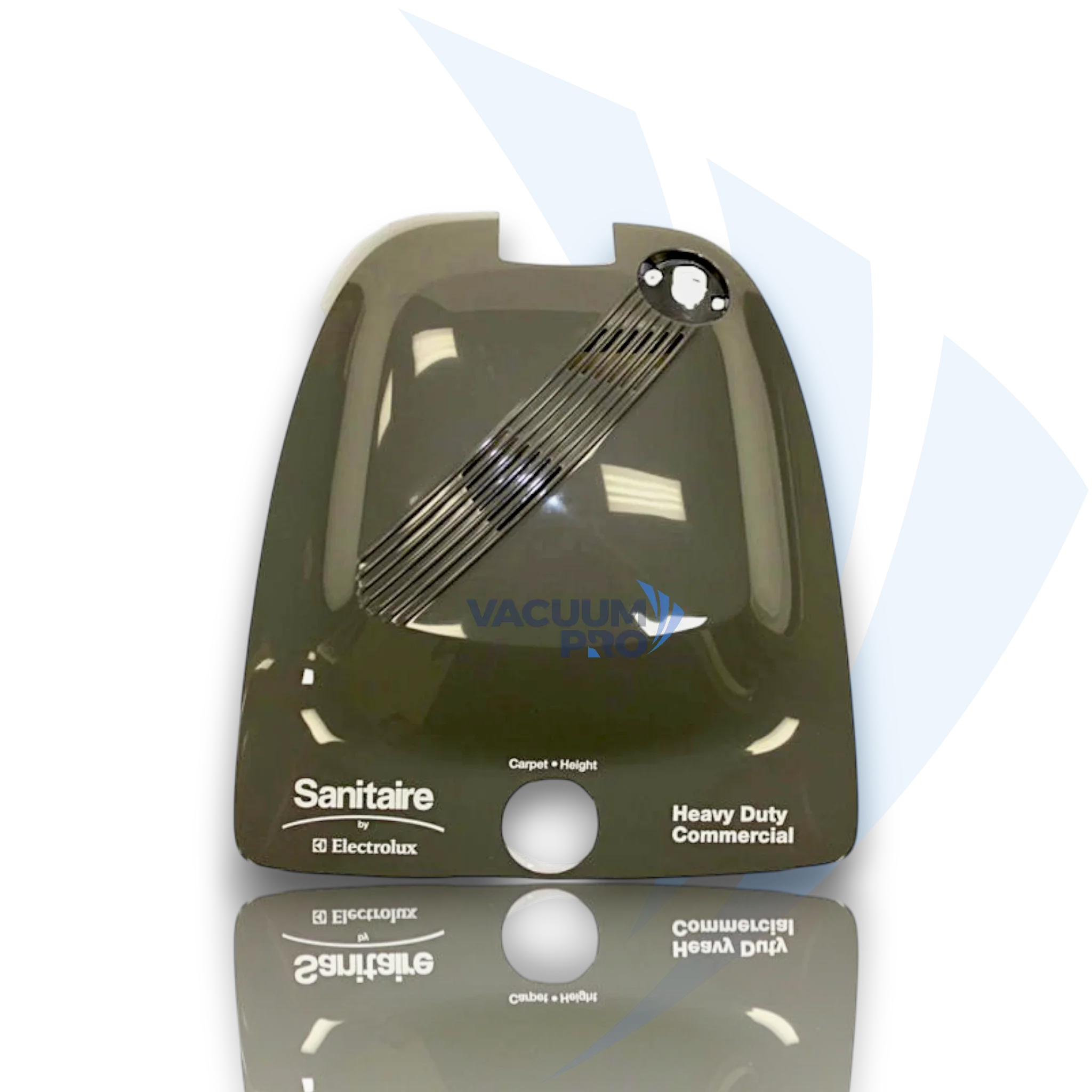 Replacement hood with decal for Eureka Sanitaire vacuum, Part #799176