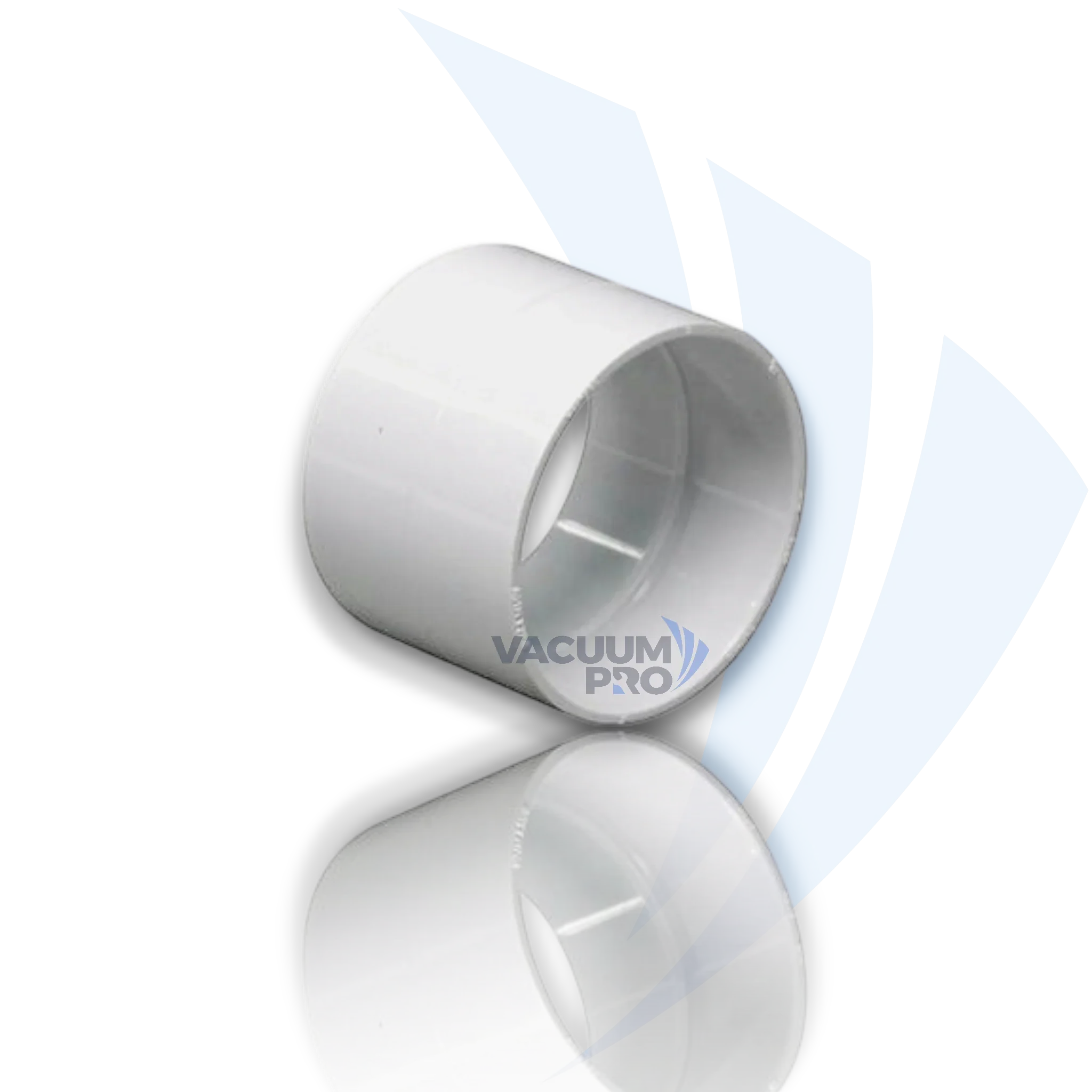 Replacement Pipe Coupling - Stop Type 2 Inch, Fits Vaculine Central Vacuum Systems, Part #765529W for Vaculine vacuum