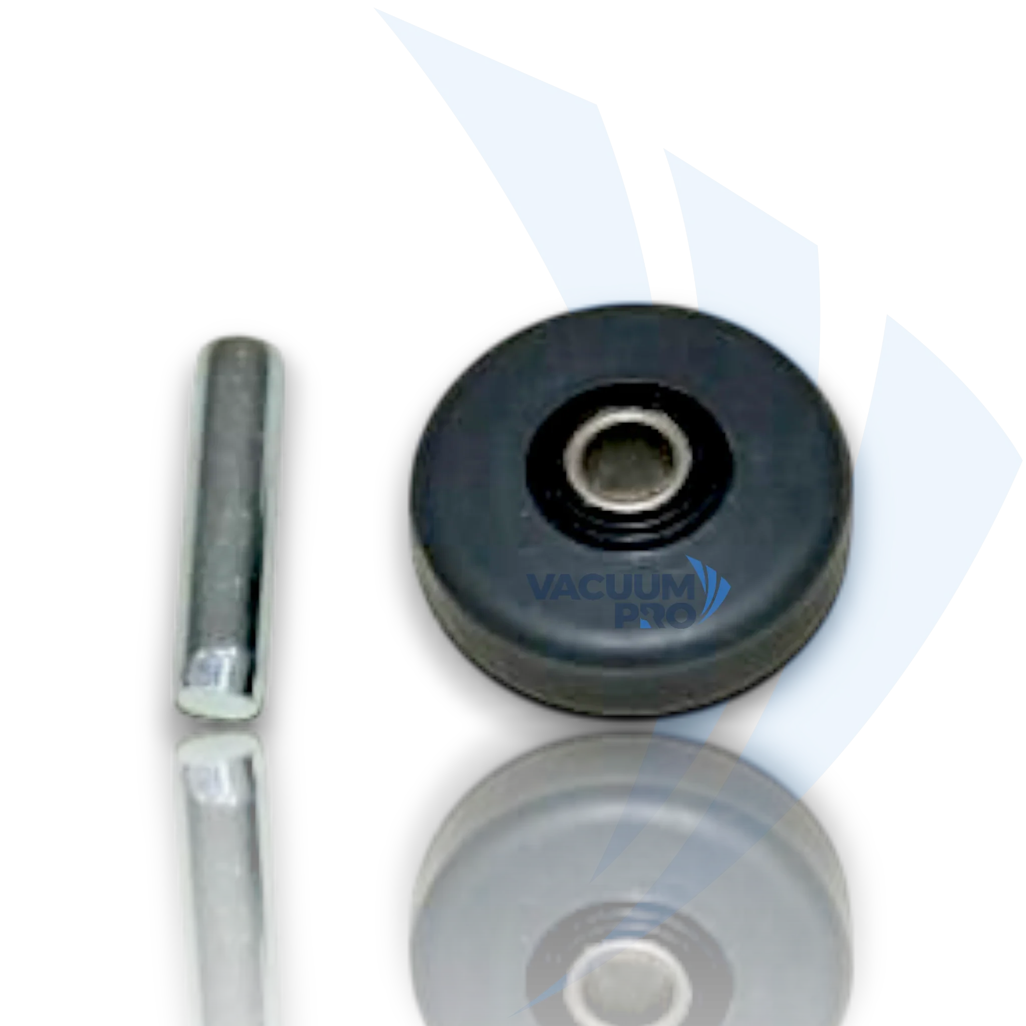 Replacement front wheel for Titan vacuum, Part #571012113