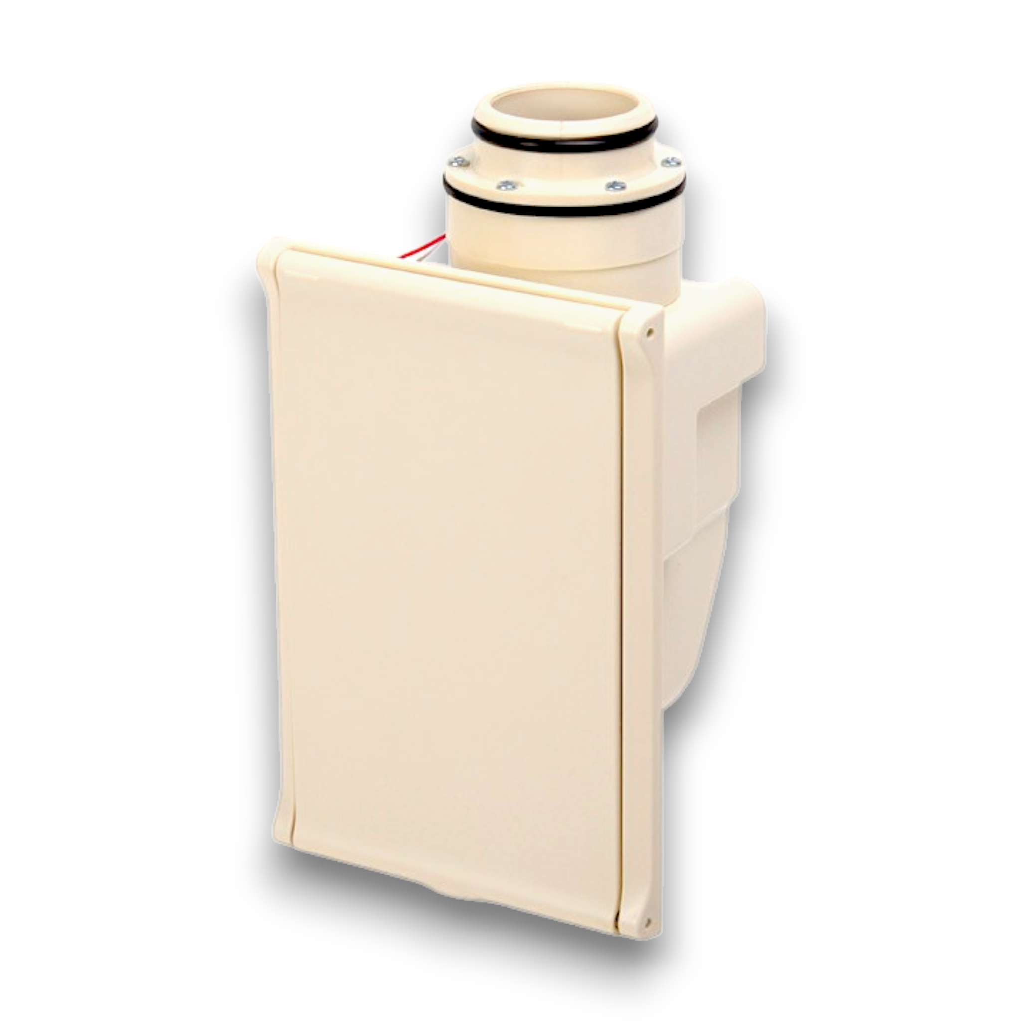 Hide-A-Hose HS4000A Almond Central Vacuum Valve Trim Kit