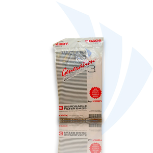 Replacement Bags - Brown Paper, Fits Kirby G3 Series, 9-Pack, Part #197289 (Pack of 9) for Kirby vacuum, Part #197289