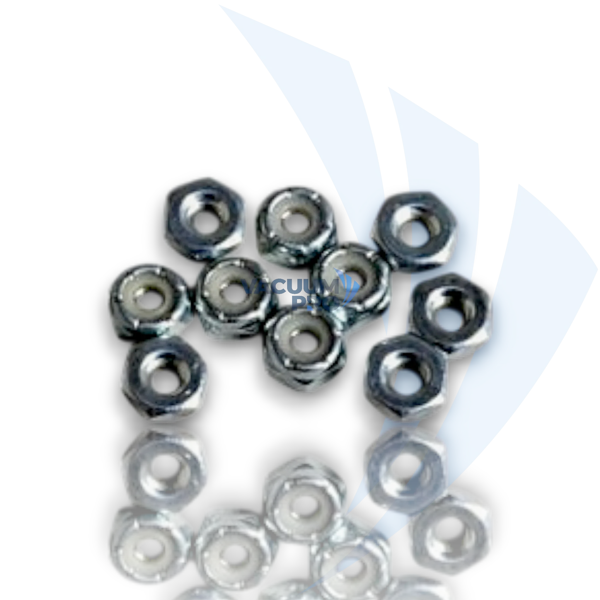 Replacement Vacuum Brush Roll Shaft Nut - Hex End, Fits Eureka Upright Models, Part #53158 (Pack of 10) for Eureka vacuum, Part #53158