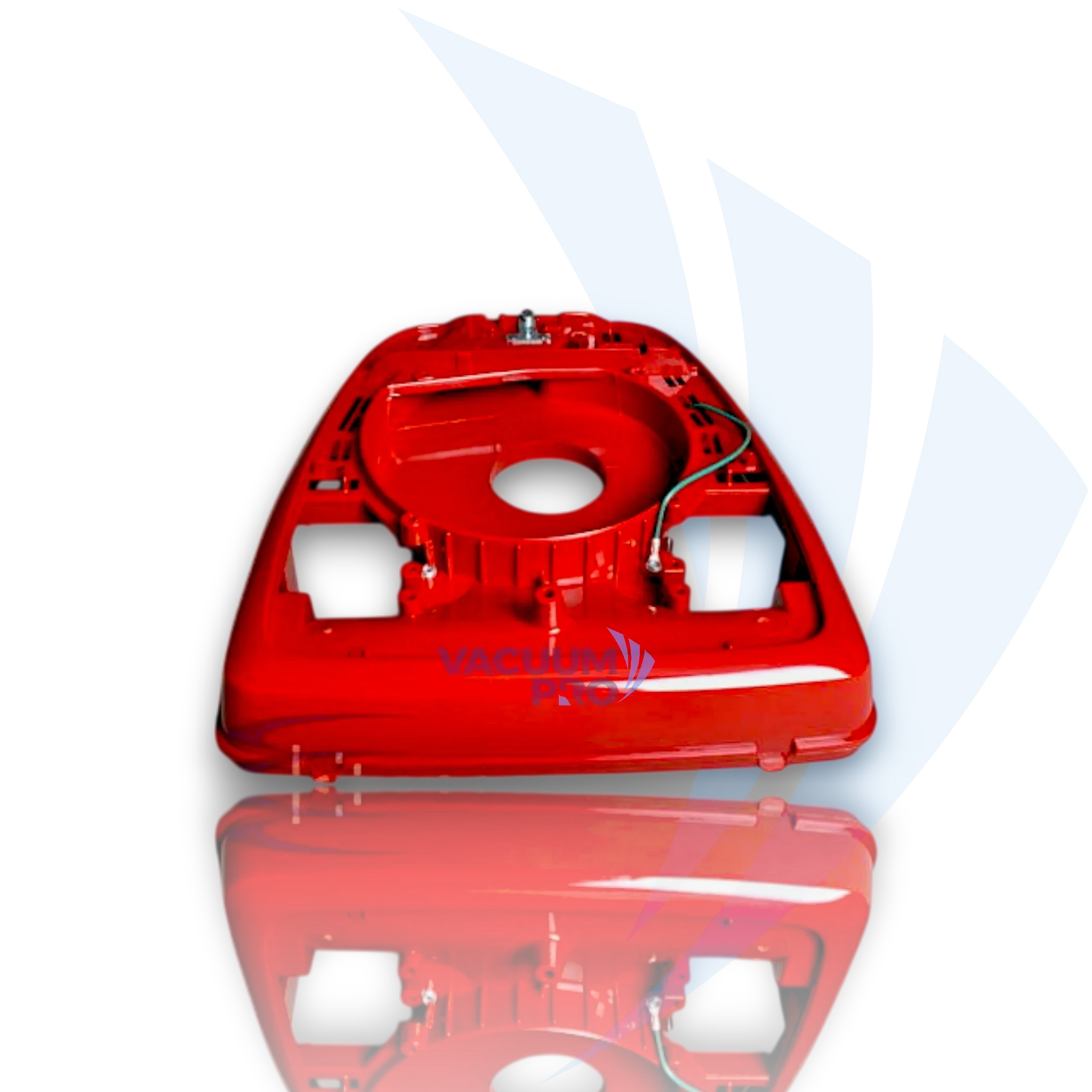 Replacement base assembly for Eureka Sanitaire vacuum, Part #4948416 Vacuum Base Assembly - Eureka Sanitaire Commercial Inside Wheels, Fits 679 684 688, Part #4948416