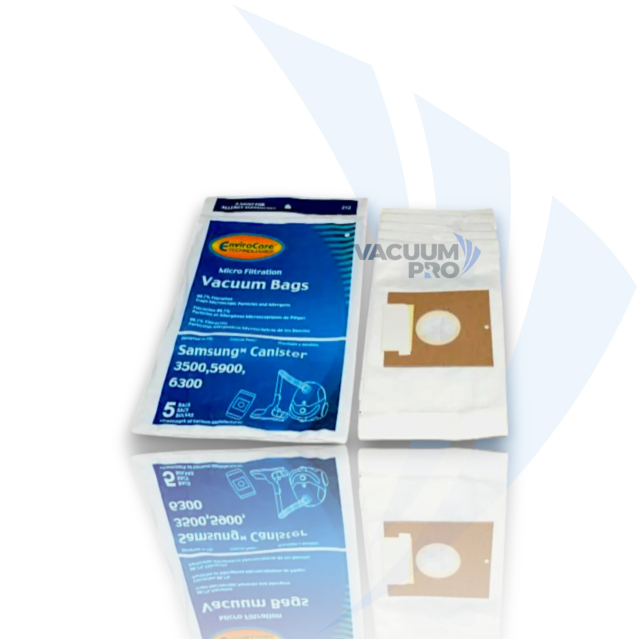 Alt Tag: Replacement micron filtration bags for Bissell vacuum, Part #VP95