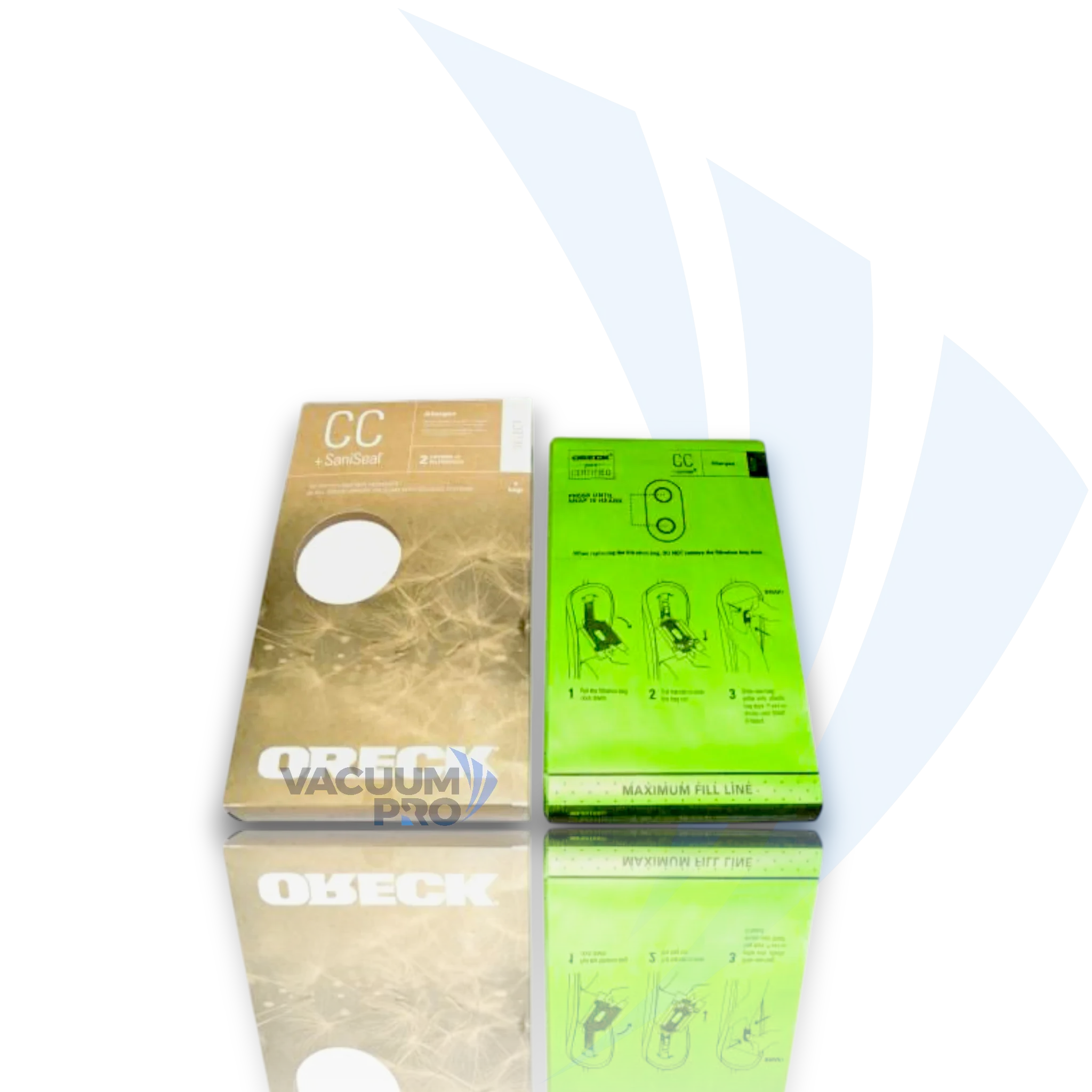 Replacement Bags - High-Density Paper, Fits Oreck XL Insight for Oreck vacuum, Part #AK12206