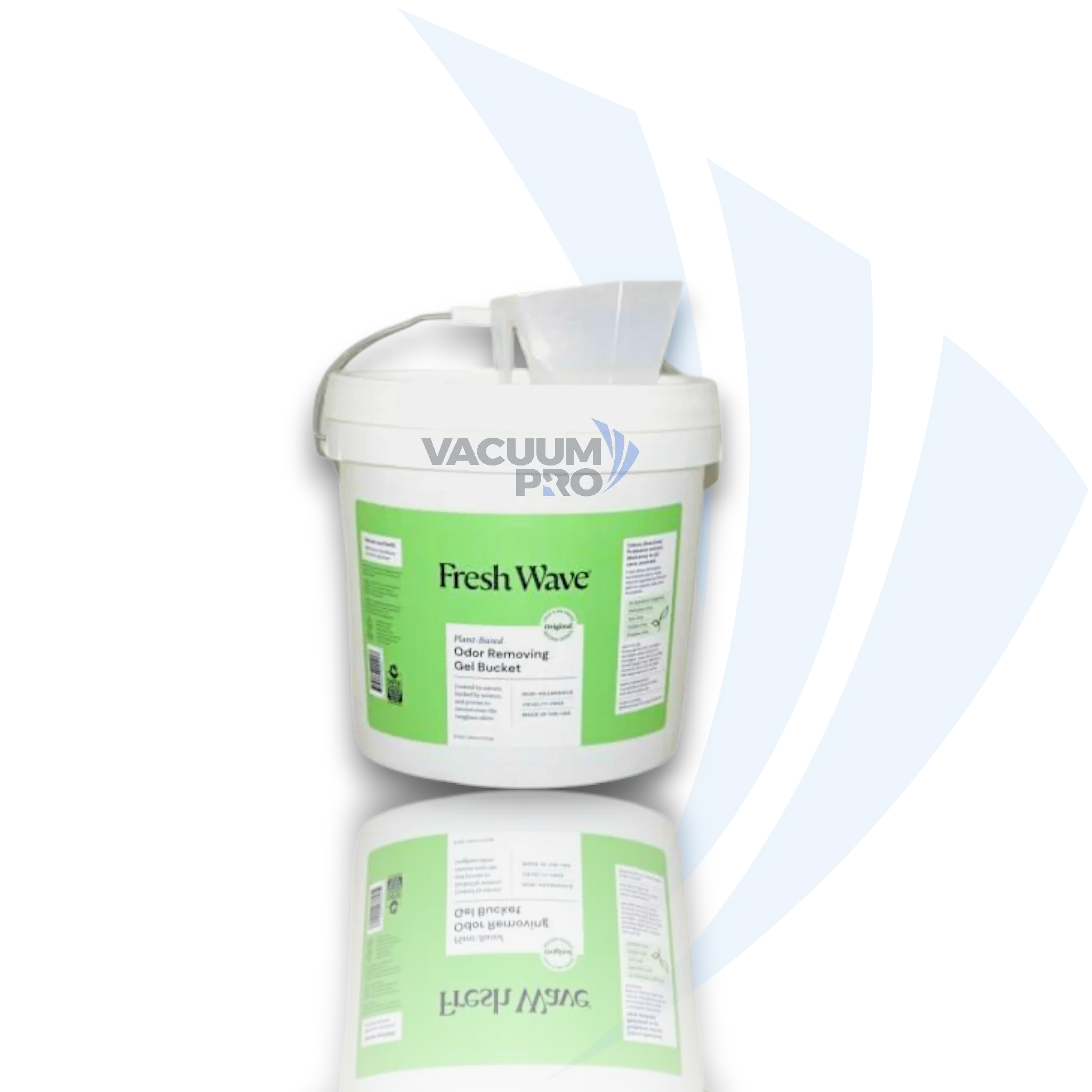 Replacement Vacuum Odor Removing Gel - Plant-Based Formula, Fits Fresh Wave Gel Jars, Part #021 for Fresh Wave vacuum, Part #021