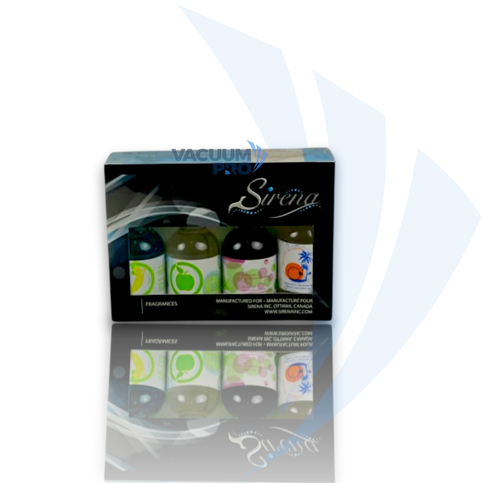 Replacement fragrance oil set for Sirena vacuum, Part #FRAG1 Vacuum Fragrance Oil - Natural Scents, Fits Sirena, Rainbow, Thermax, Hyla Water-Based Systems, Part #FRAG1 (Pack of 4).