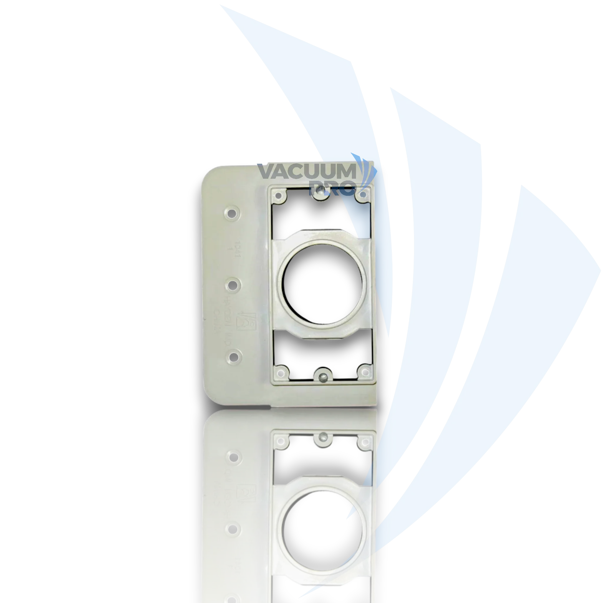 Replacement Vacuum 3-Way Mounting Plate - Finished for New Construction, Fits Canplas Hayden Central Vacuum Systems, Part #791041W
