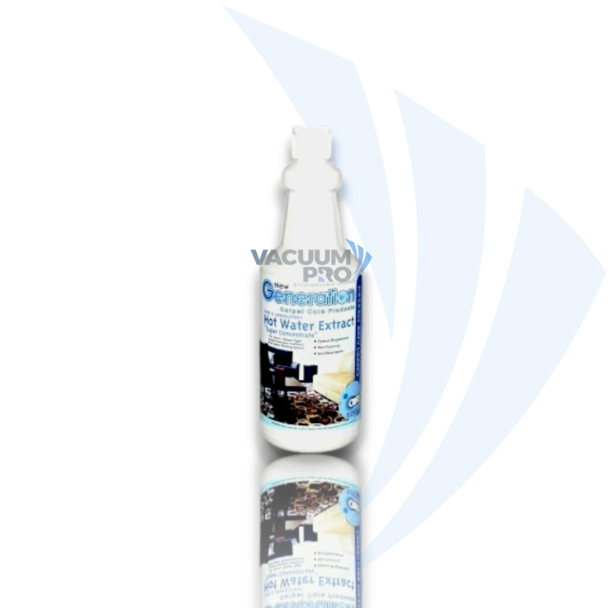 Replacement Vacuum Carpet Extractor Shampoo - Non-Foaming Formula for Hot Water Extractors, Fits Core HWE Series, Part #HWE-500 for Core vacuum, Part #HWE-500