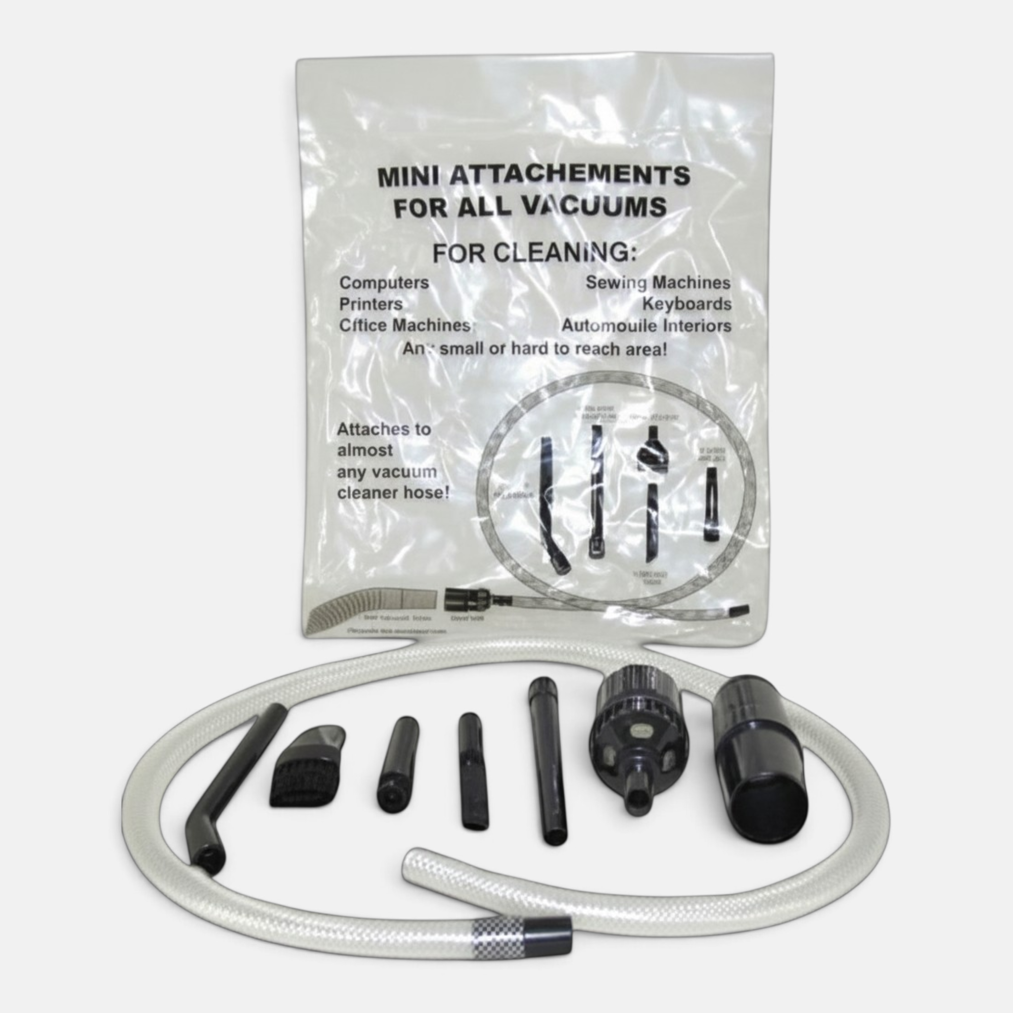 Universal Fit 32-4901-04 1-1/4-Inch Micro Vacuum Tool Set with Adapter