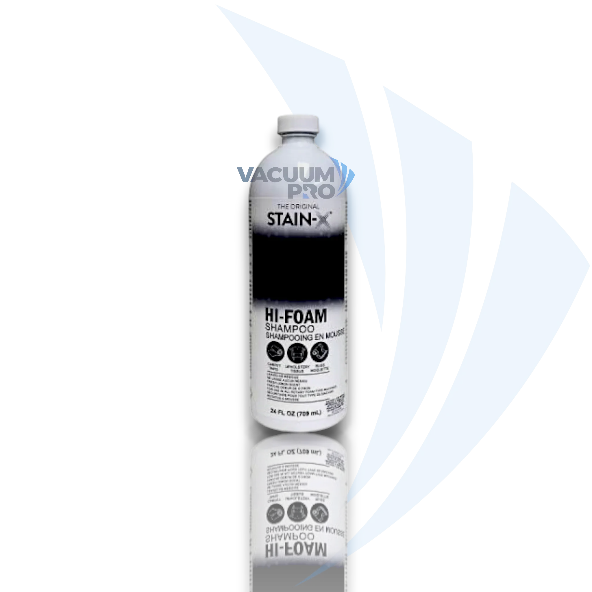 Replacement Vacuum Carpet Shampoo - Deep Cleaning Formula, Fits Stain X Carpet Cleaning Systems, Part #90724-06S