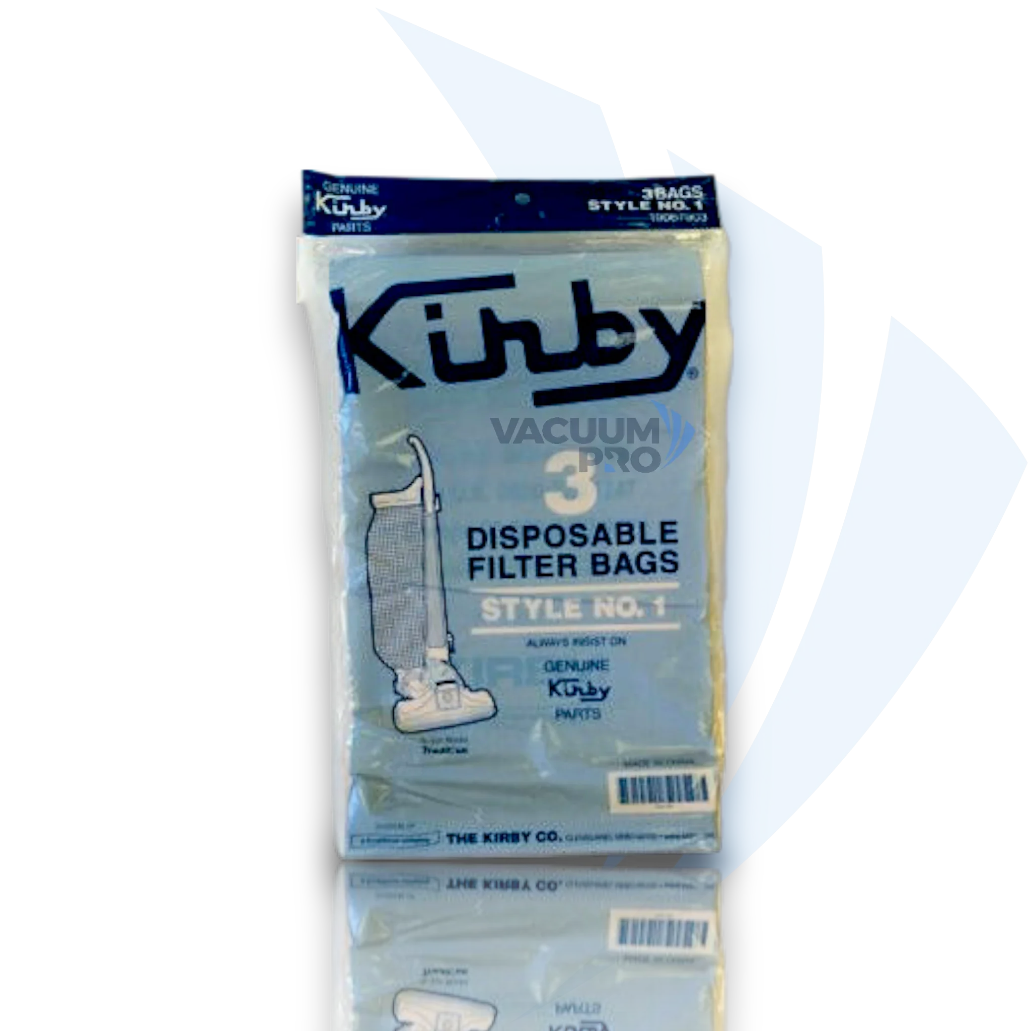 Replacement Bags - Kirby Style 1 Paper Bag, Fits Tradition, Classic, Sanitronic Models, Part #190679S (Pack of 3) for Kirby vacuum, Part #190679S