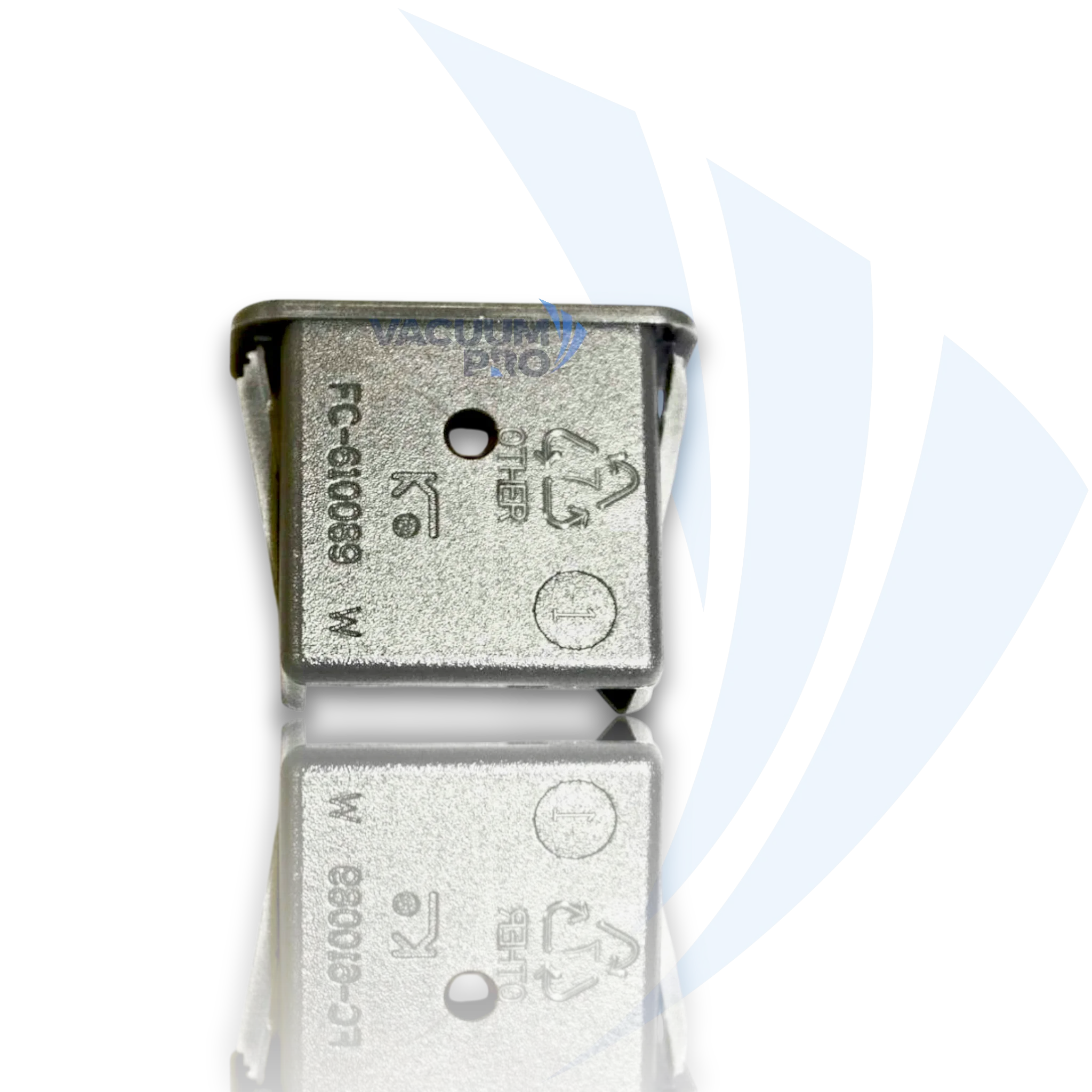 Replacement power switch bezel for Kirby vacuum, Part #610001S