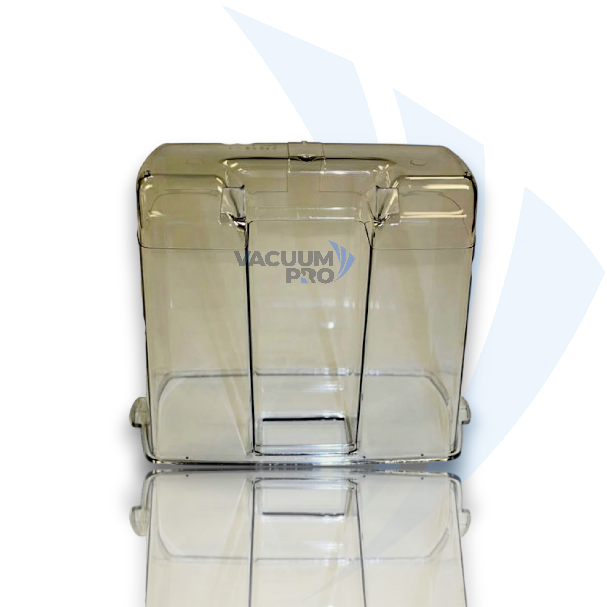Replacement dirt cup bin for Eureka vacuum, Part #01959-313N Vacuum Dirt Cup - Eureka Clear Plastic Bin, Fits Eureka Upright Vacuums, Part #01959-313N