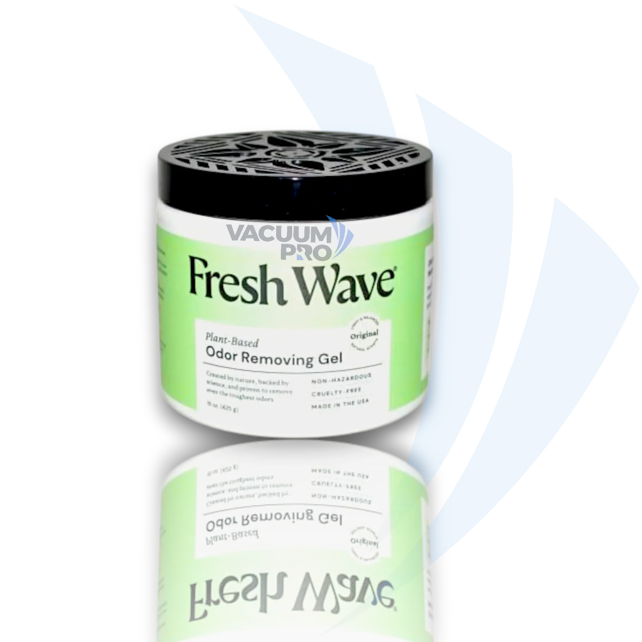 Replacement Vacuum Odor Eliminator Gel - Natural Essential Oils, Fits Fresh Wave Continuous Release, Part #016 for Fresh Wave vacuum, Part #016