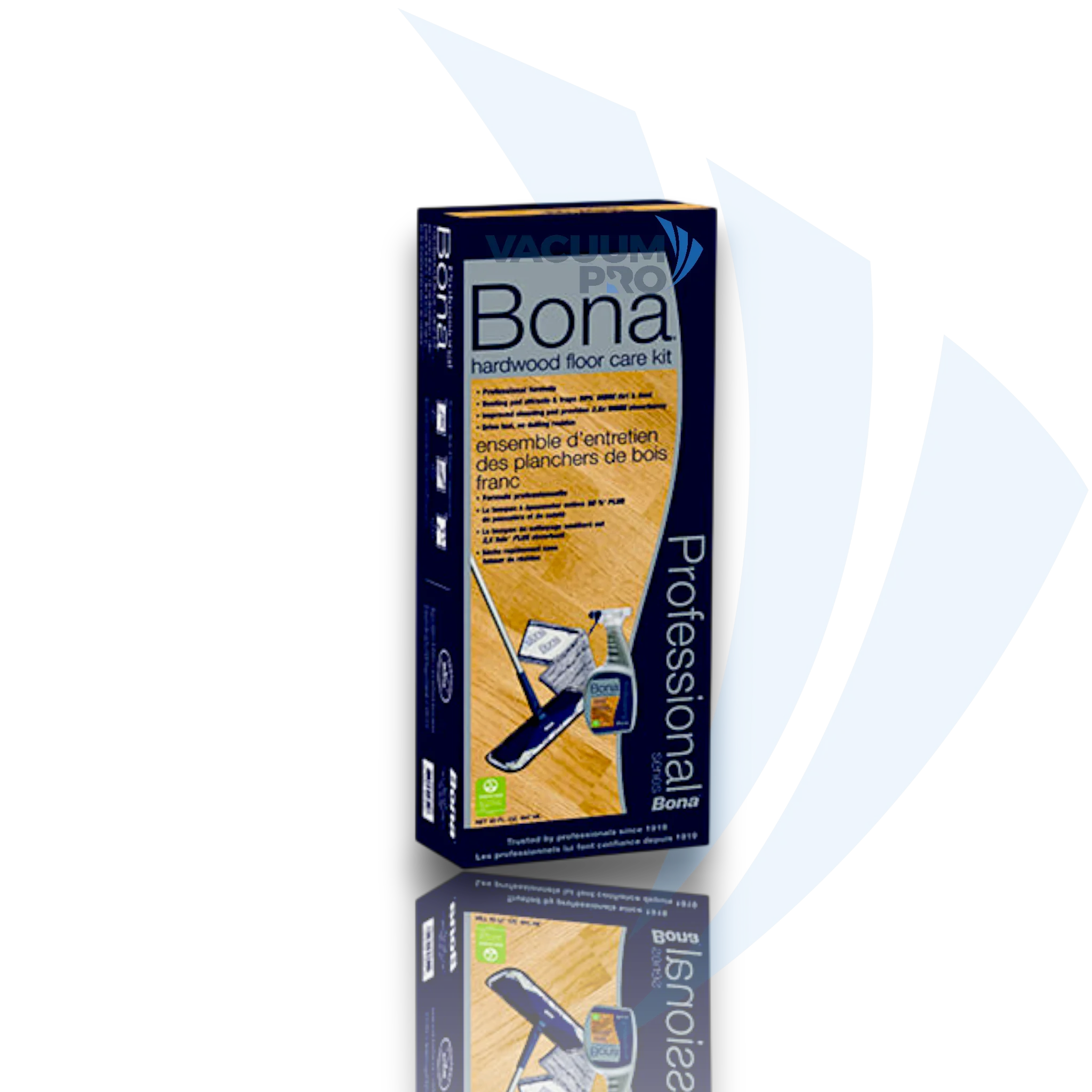 Replacement Vacuum Mop Kit - Hardwood Floor Care, Fits Bona Professional Series, Part #WM710013398 for Bona vacuum, Part #WM710013398