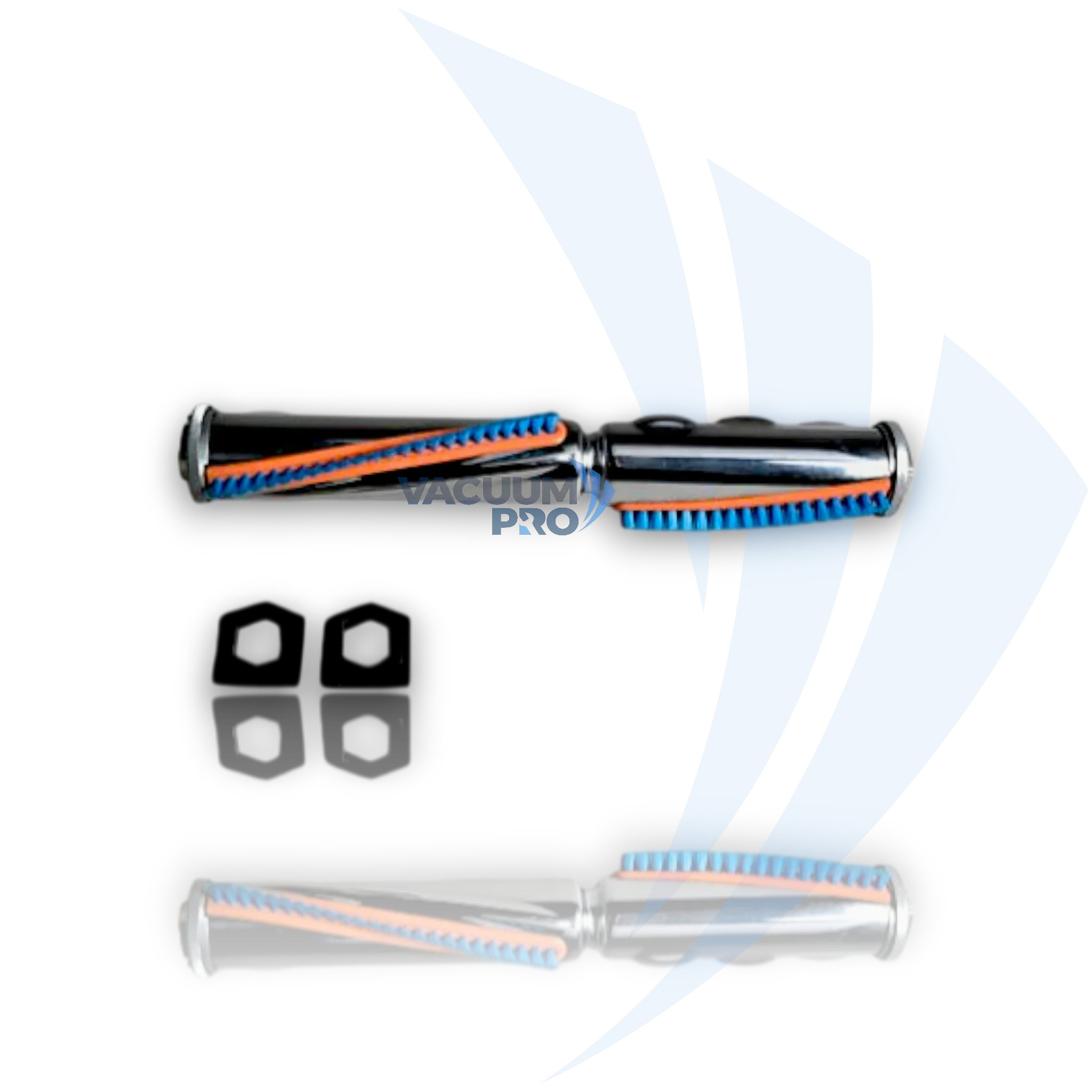 Replacement Vacuum Brush Roll - Eureka Vibra Groomer II Steel, Fits Eureka and Sanitaire Commercial Upright, Part #53270A