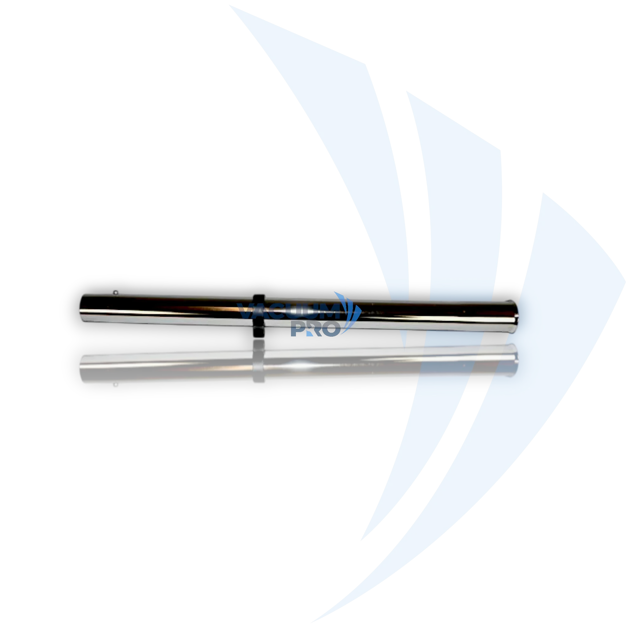 Replacement Vacuum Lower Wand - Chrome Metal 19 Inch, Fits Wessel Werk, Part #12.65760-000 for Wessel Werk vacuum, Part #12.65760-000