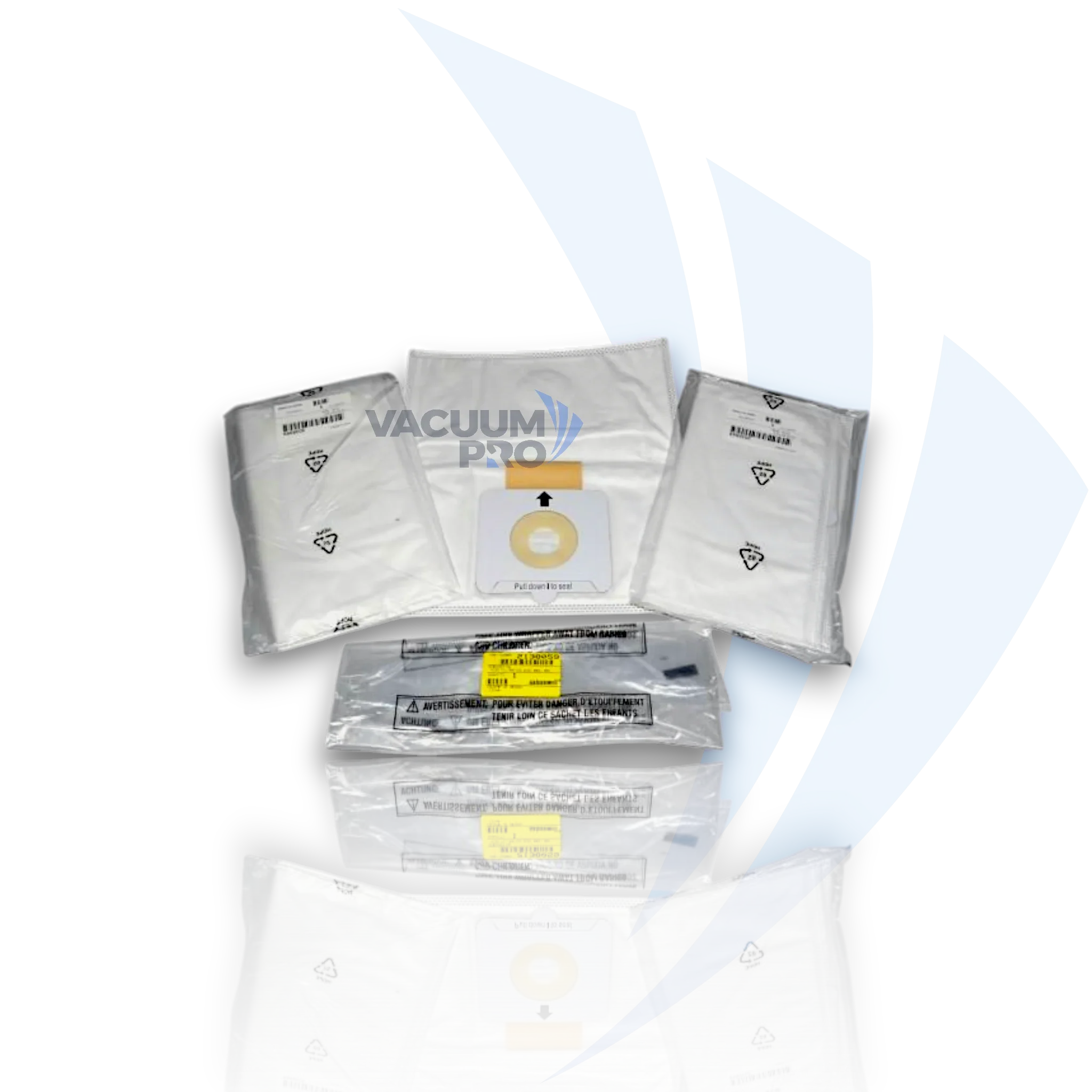 Replacement Vacuum Bags - Bissell 42Q8 Paper Bag, Fits Momentum and OptiClean Canister Models, 3-Pack, Part #2138059 for Bissell vacuum, Part #2138059