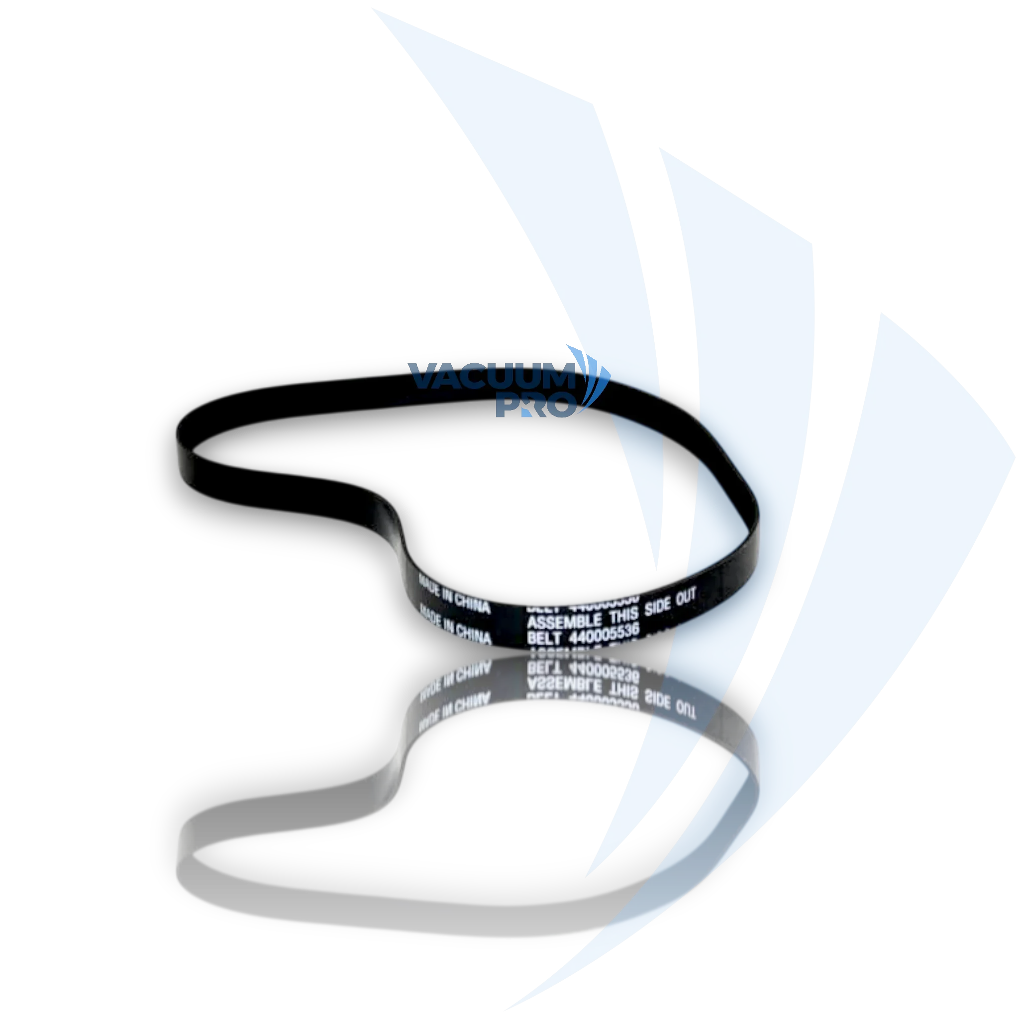 Replacement belt for Hoover vacuum, Part #440005536 Vacuum Belt - Hoover Steam Vac Mylar Non-Stretch, Fits FH51000 FH51001 FH51002, Part #440005536