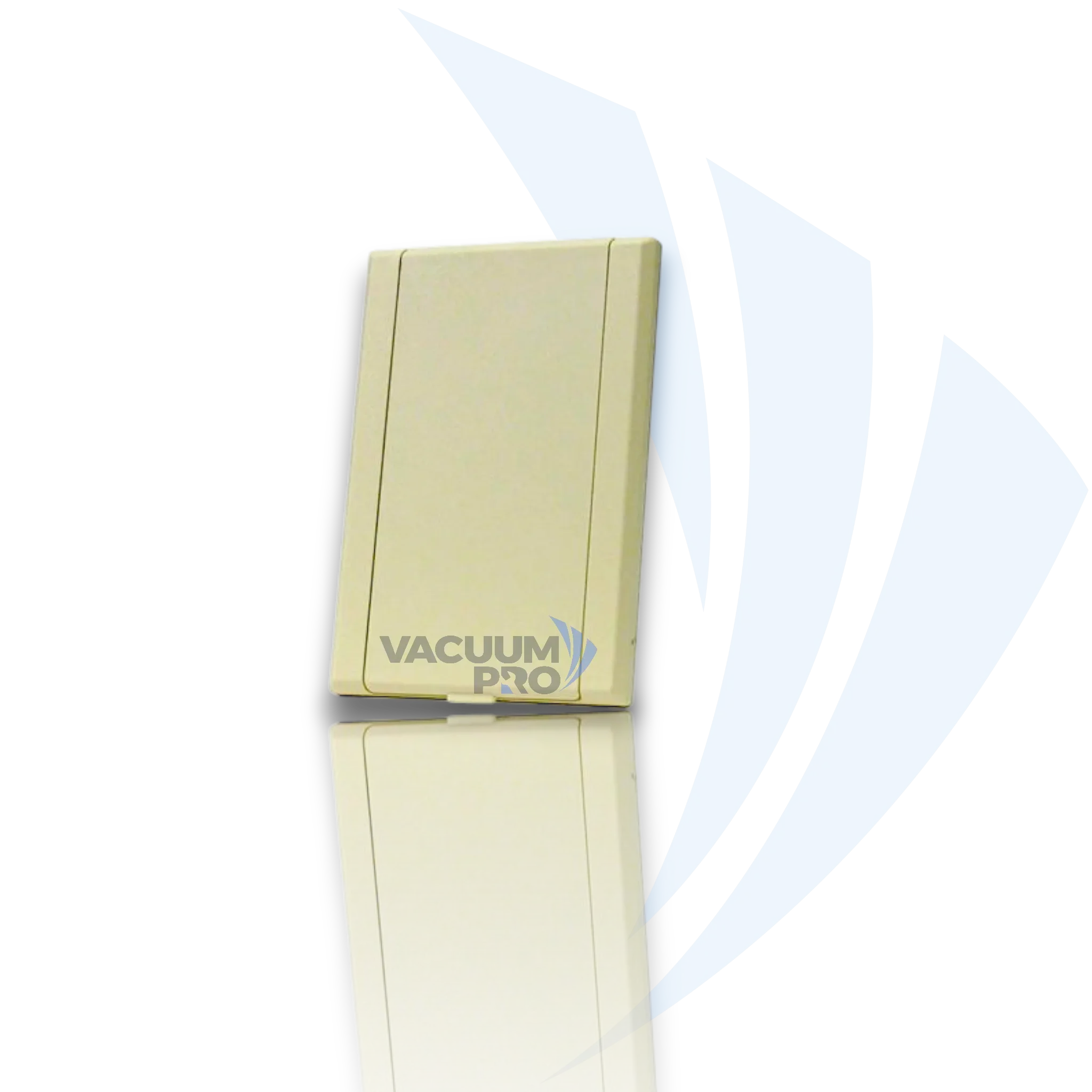 Replacement inlet valve almond low voltage door for Canplas Hayden Vaculine vacuum, Part #775590A