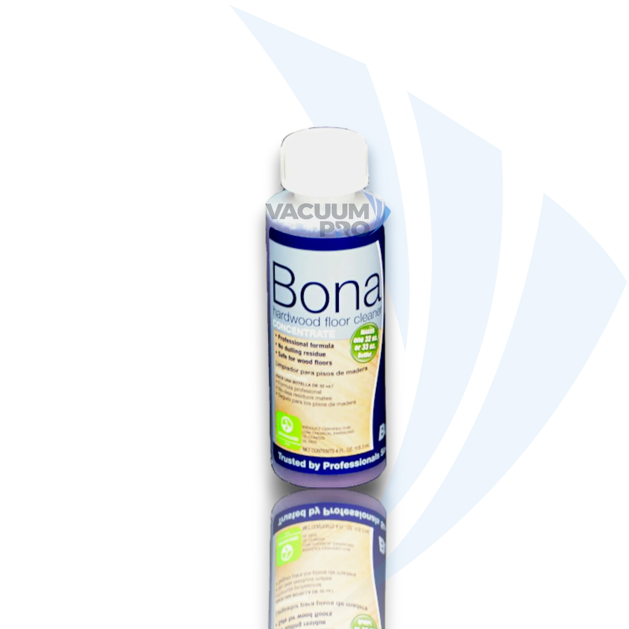 Replacement Vacuum Floor Cleaner - Hardwood Floor Safe Concentrate, Fits Bona Pro Series, Part #WM700049040