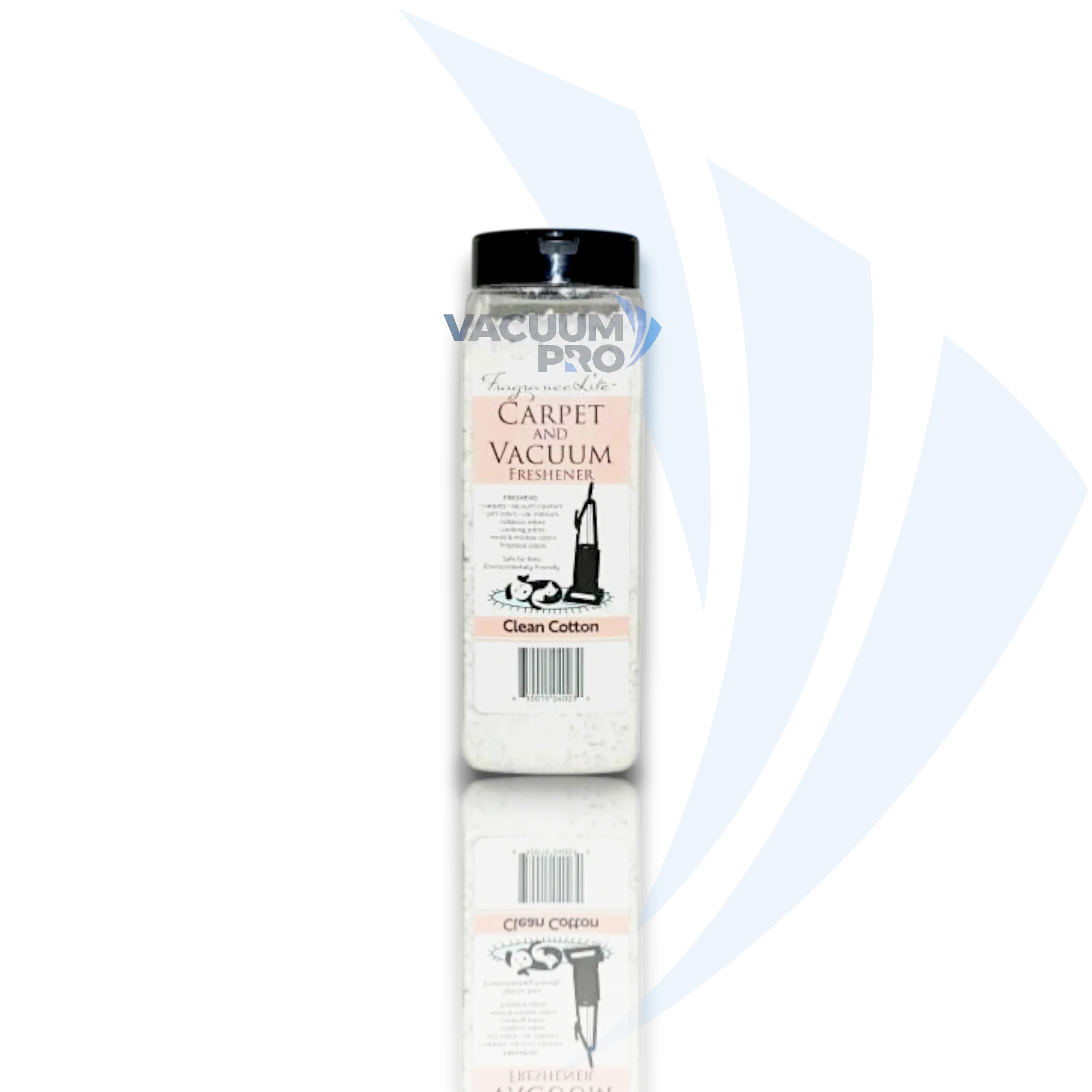 Replacement carpet freshener powder for Feather Lite vacuum, Part #CLEANCOTTON Vacuum Carpet Freshener - Clean Cotton Scent, Fits Feather Lite, Part #CLEANCOTTON