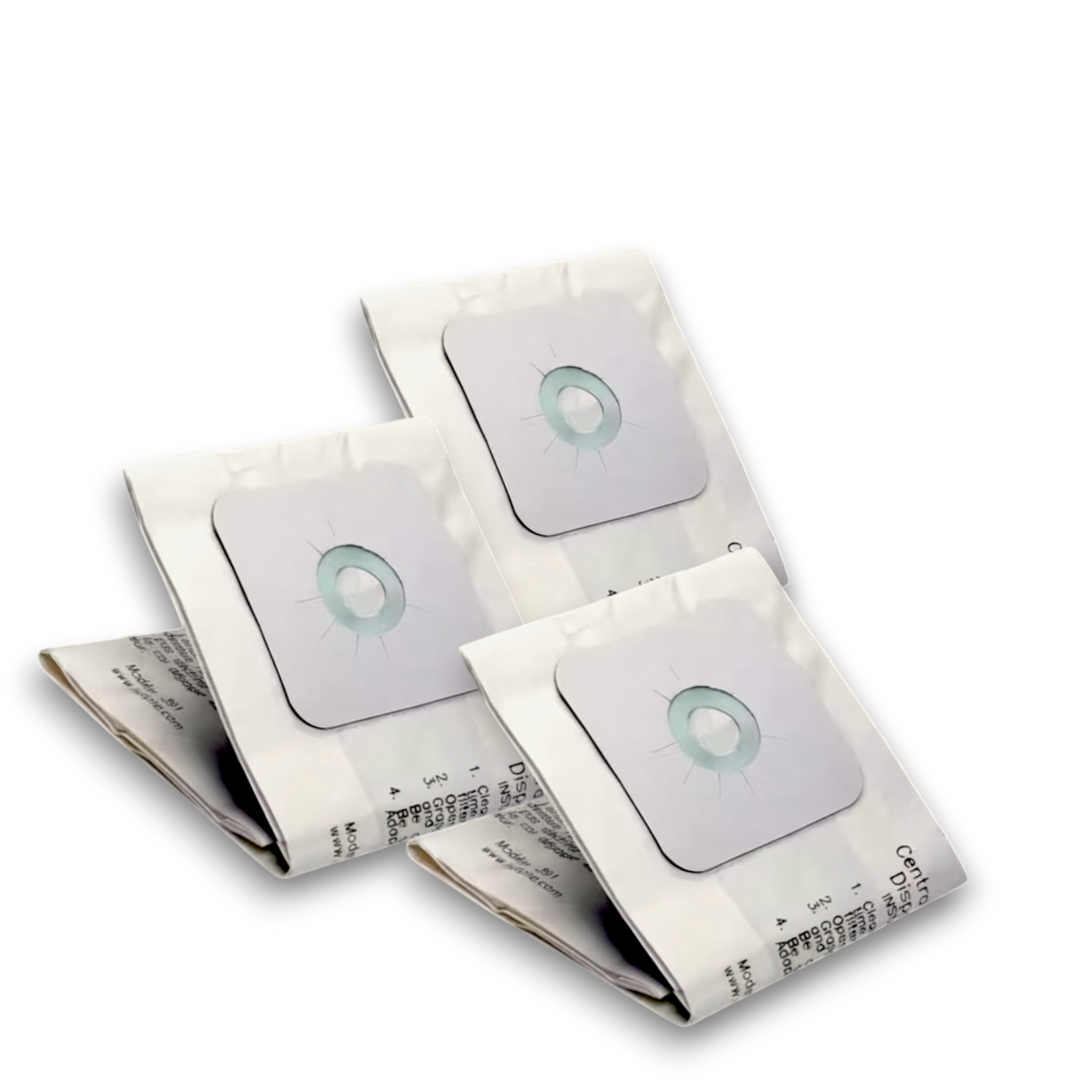 Nutone 391 Vacuum Bags for Central Vacuum Series - Genuine 3 Pack