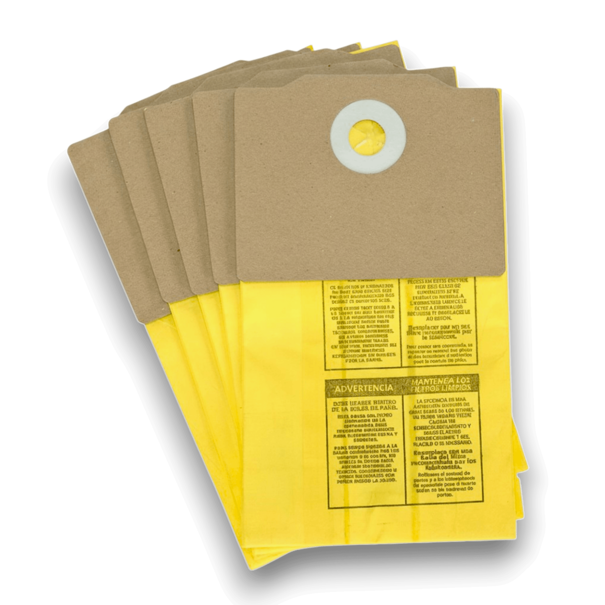 Shop-Vac 9191710 Vacuum Bags for BP20TS Backpack Series - Genuine 5 Pack.