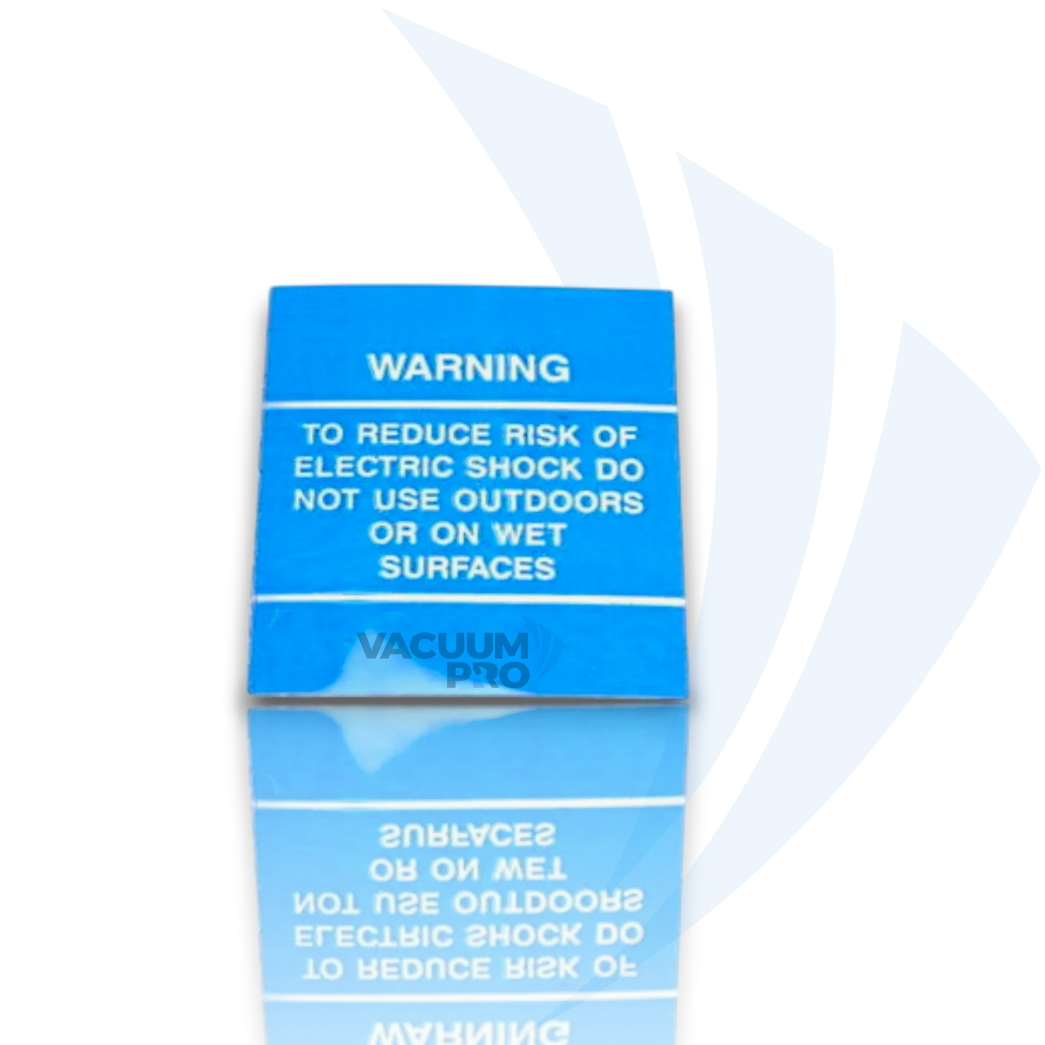 Replacement Vacuum Decal - Kirby Tradition 3CB Scuff Plate, Part #112080S for Kirby vacuum, Part #112080S