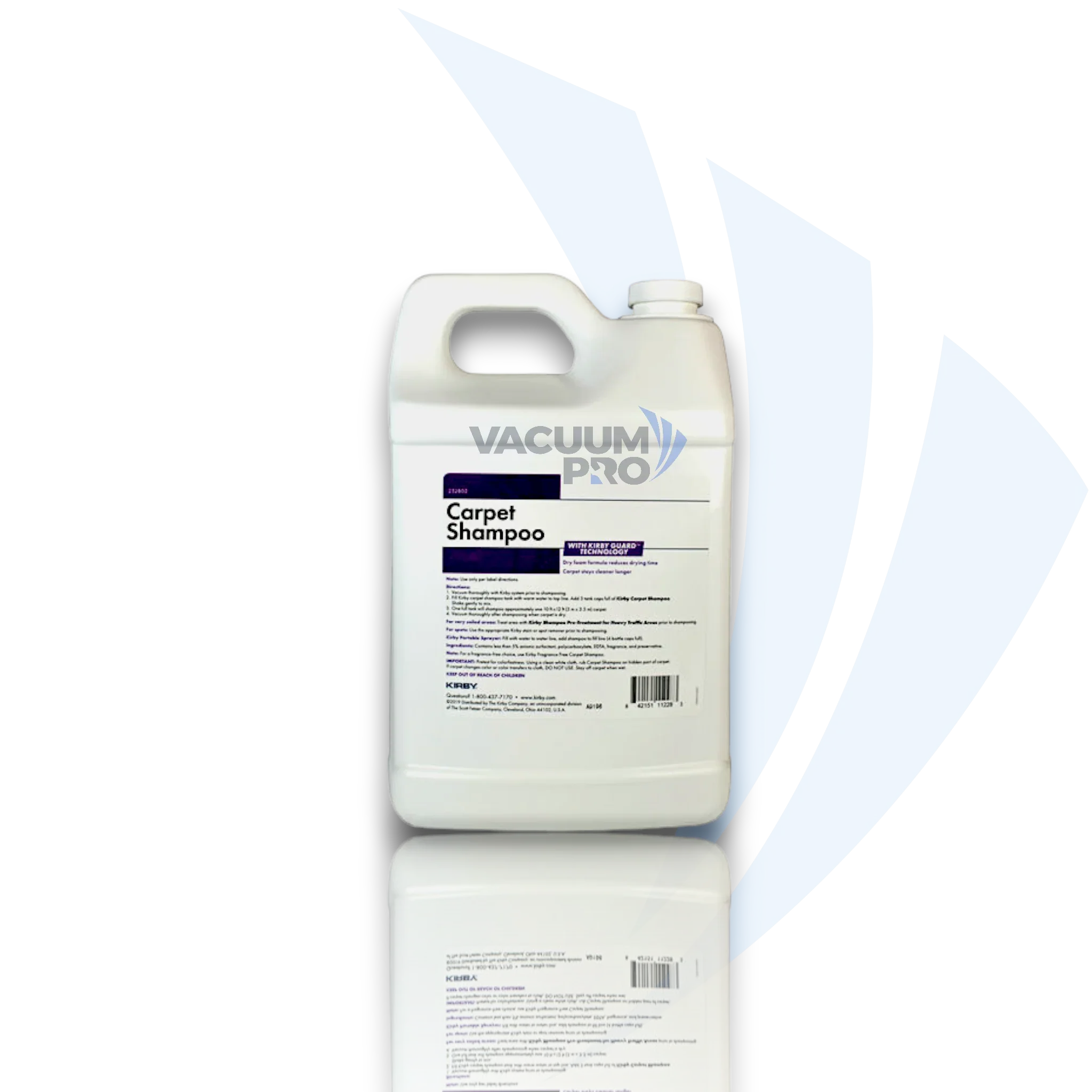 Replacement carpet cleaner formula for Kirby vacuum, Part #252802S Vacuum Carpet Cleaner Formula - Fits Kirby Upright Vacuum Systems - Part# 252802S