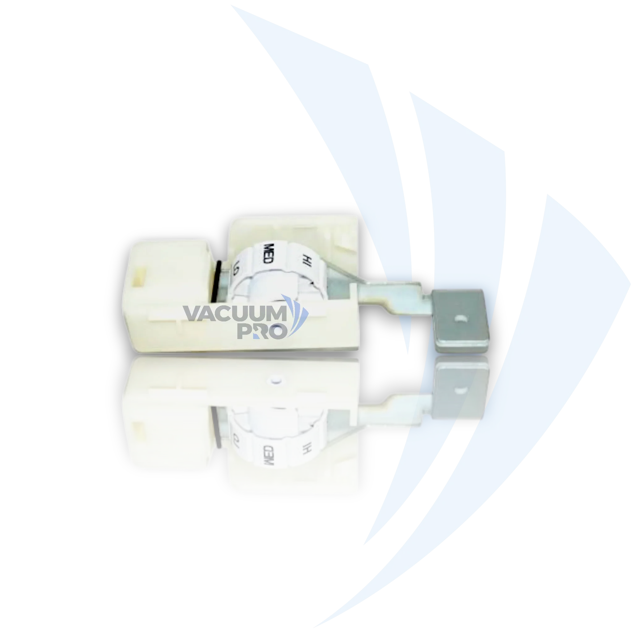 Replacement Vacuum Indicator Block Pedal Unit - Kenmore Atlantis Blue Height Adjustment Assembly, Part #KC83MDDUZ000