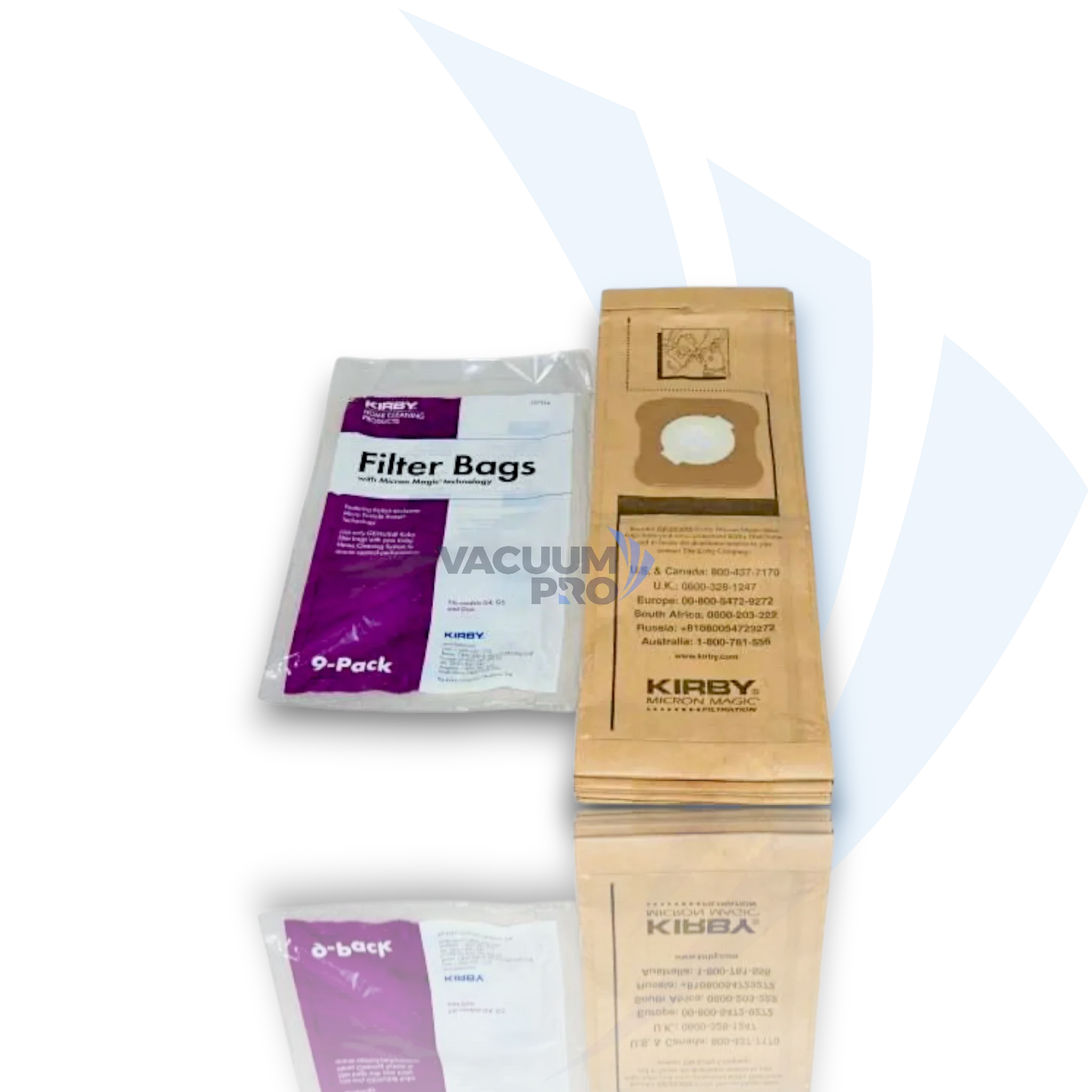 Replacement bags for Kirby vacuum, Part #K-197394