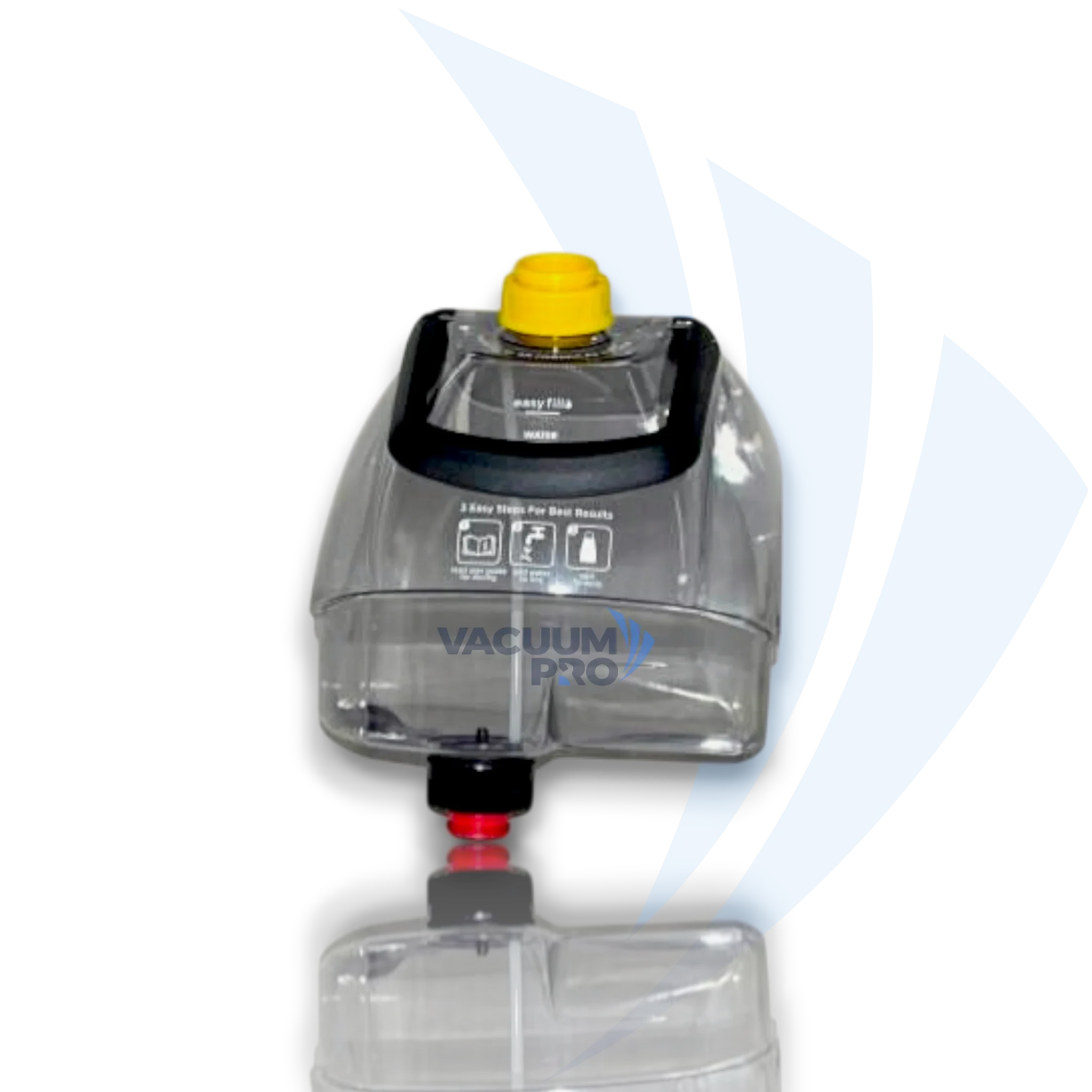 Replacement Vacuum Clean Water Tank - Smoky Blue, Fits Bissell Canisters, Part #160-6641,1606641 for Bissell vacuum, Part #160-6641