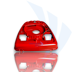 Replacement base assembly for Eureka Sanitaire vacuum, Part #4948416 Vacuum Base Assembly - Eureka Sanitaire Commercial Inside Wheels, Fits 679 684 688, Part #4948416