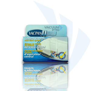 Replacement sweep inlet valve baseboard mount white for VacPan II vacuum, Part #VCPW02-BM