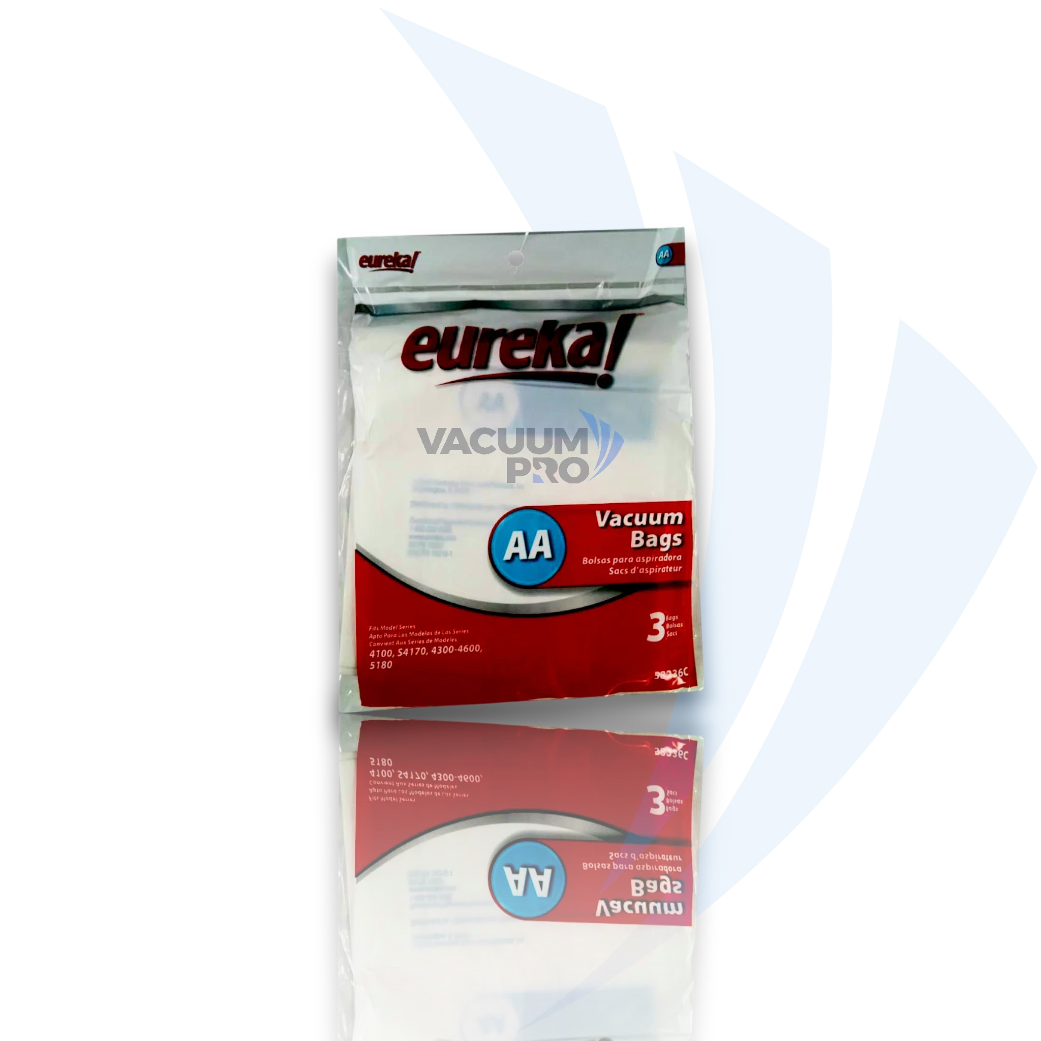 Replacement Bags - Allergen Filtration, Fits Eureka Victory & Self-Propelled Upright, Part #58236C (Pack of 3) for Eureka vacuum, Part #58236C