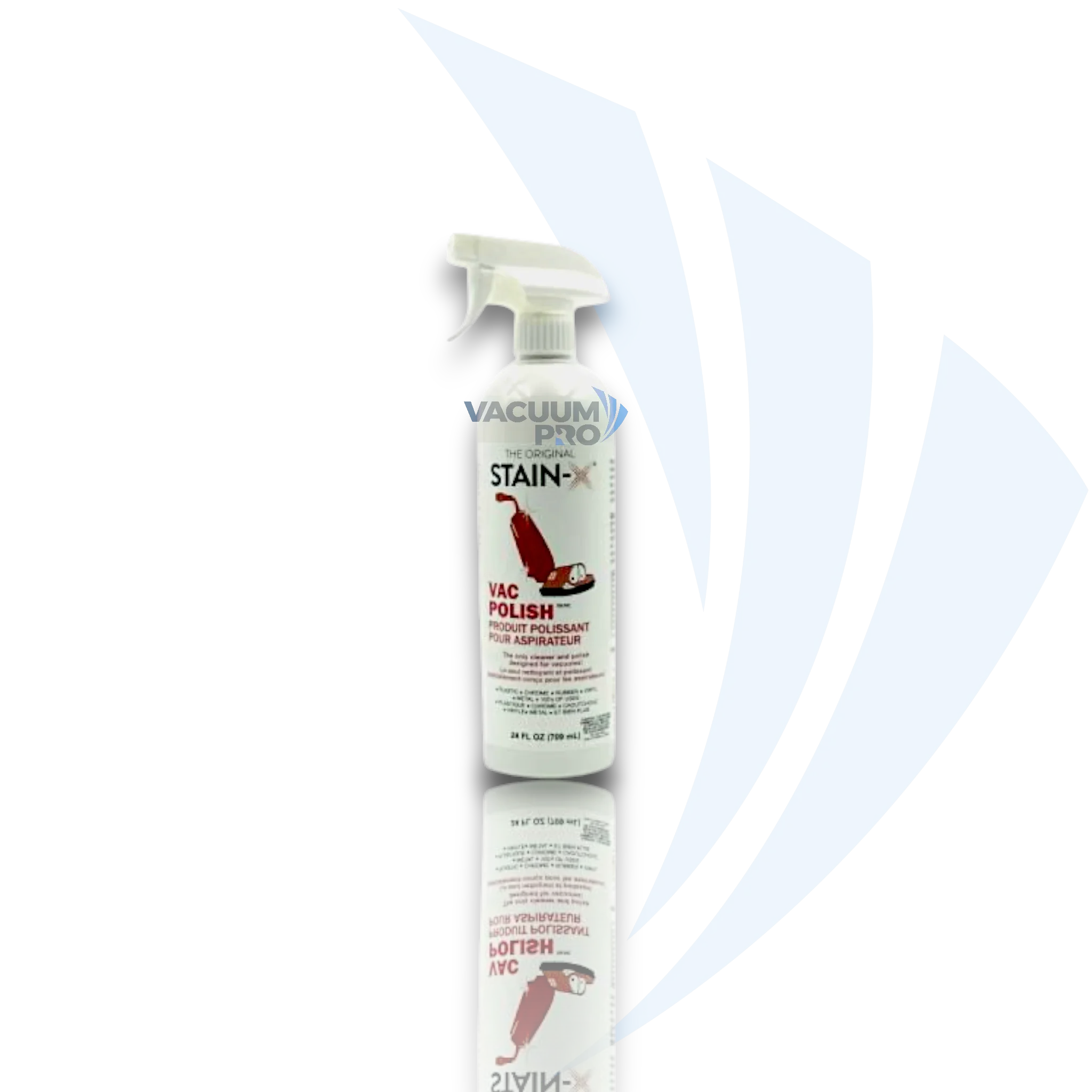 Replacement polish spray trigger bottle for Stain X Vac vacuum, Part #11224-06S