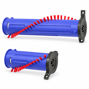 Dyson 966870-01 Brush Bar for Cinetic Big Ball & Slim Ball vacuum, featuring a blue design and red bristles, enhancing cleaning performance.