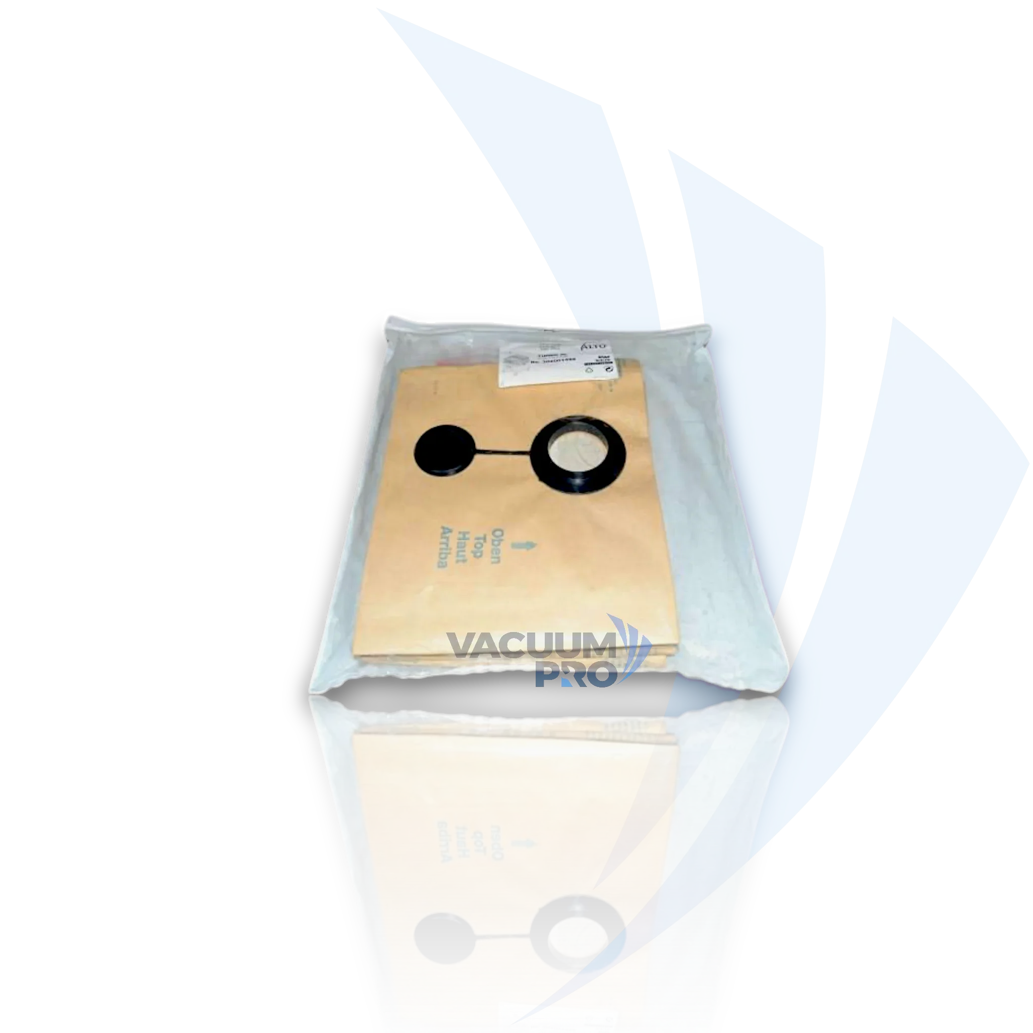 Replacement Paper Bags for Clarke vacuum, Part #302001492 Vacuum Paper Bags - High Filtration, Fits Clarke Vacuums, Part #302001492 (Pack of 5).