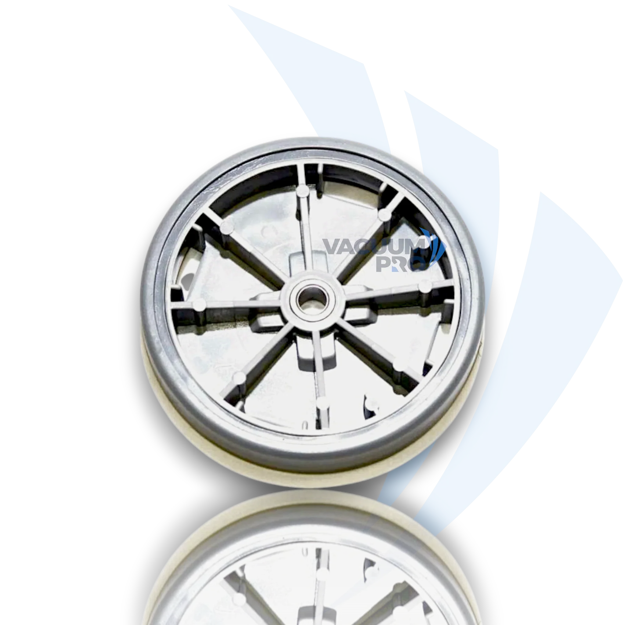 Replacement rear wheel - gray for Kirby vacuum, Part #556201