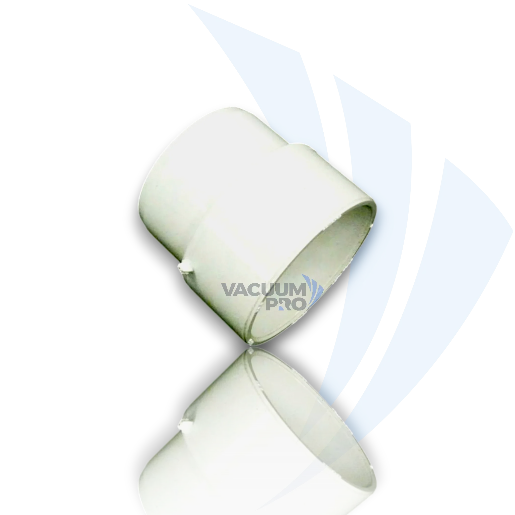 Replacement Pipe Adapter - PVC Reducer Fitting for 2" to 1-13/16" Central Vacuum Pipe, Fits Canplas Hayden, Part #762015