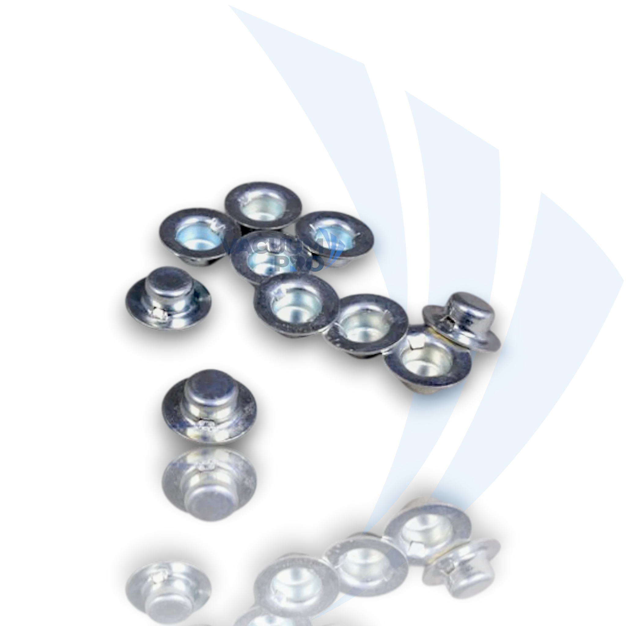 Replacement Vacuum Wheel Keps Nut - Eureka 2700 Series OEM Secure Fit, Will Not Fit Capture Models, Part #53121 (Pazk of 10 ) for Eureka vacuum, Part #53121