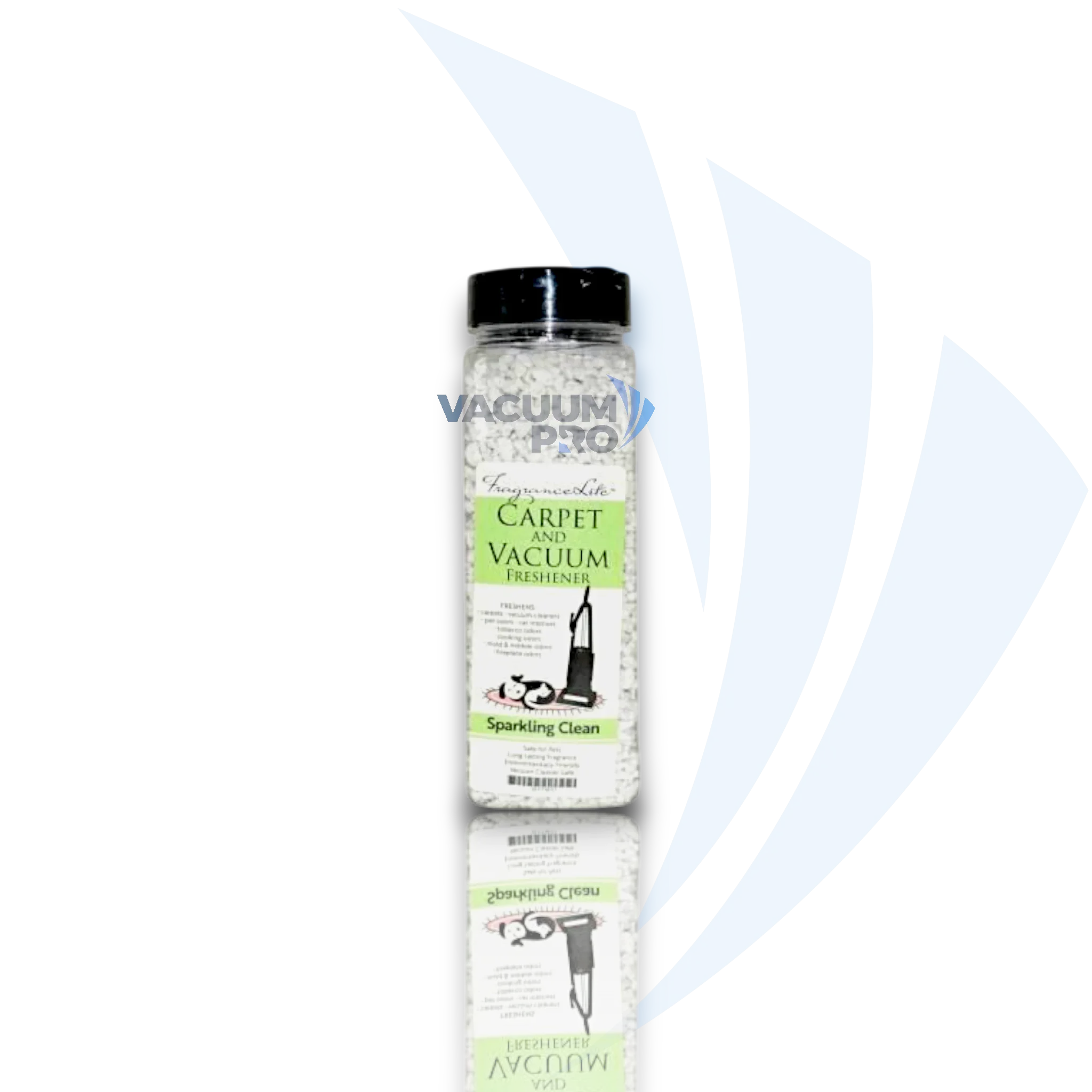 Replacement Vacuum Carpet Deodorizer - Fragrance Lite Sparkling Clean, Fits VACUUM PRO, Part #SPARKLINGCLEAN