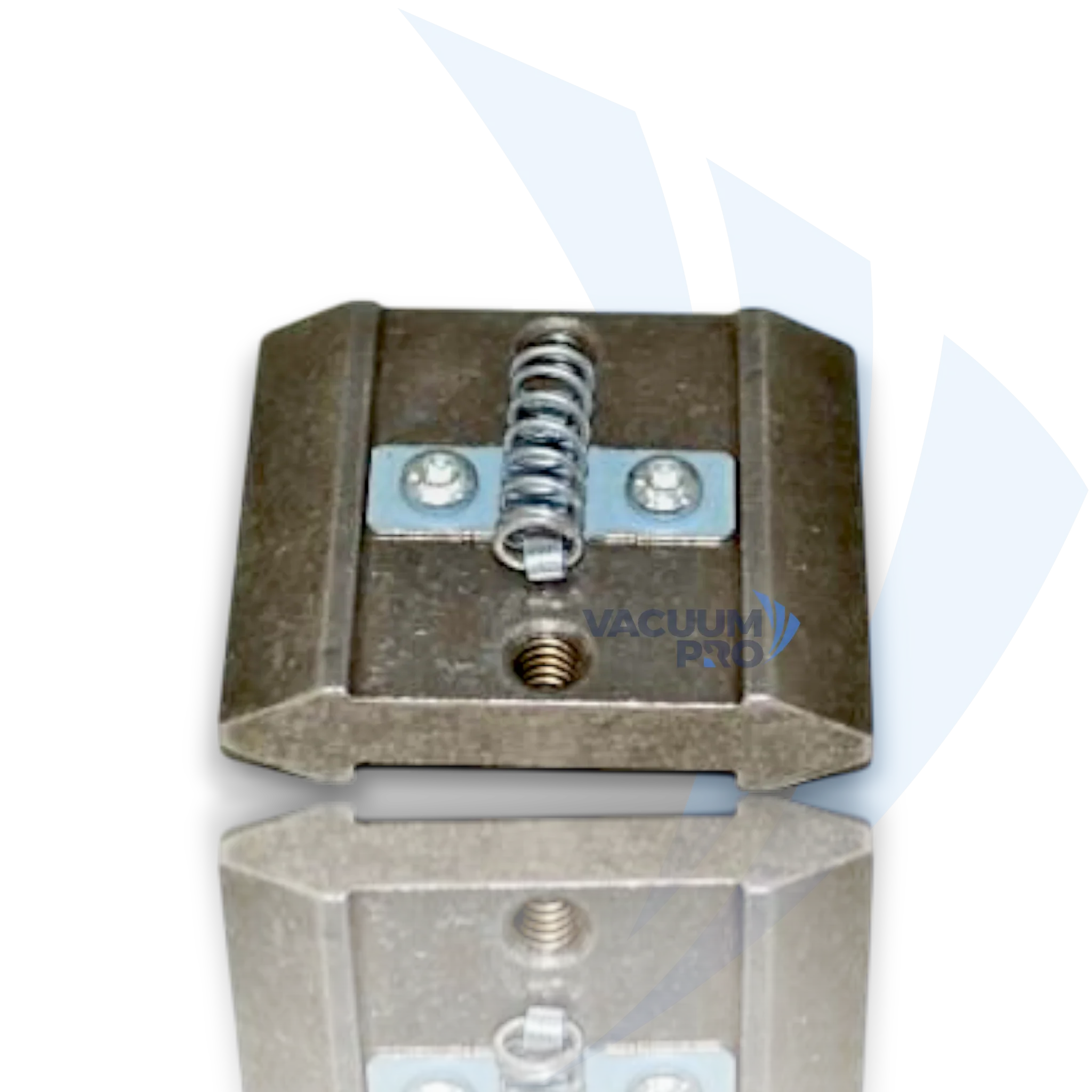Replacement slide with centering spring assembly for Kirby vacuum, Part #676595S