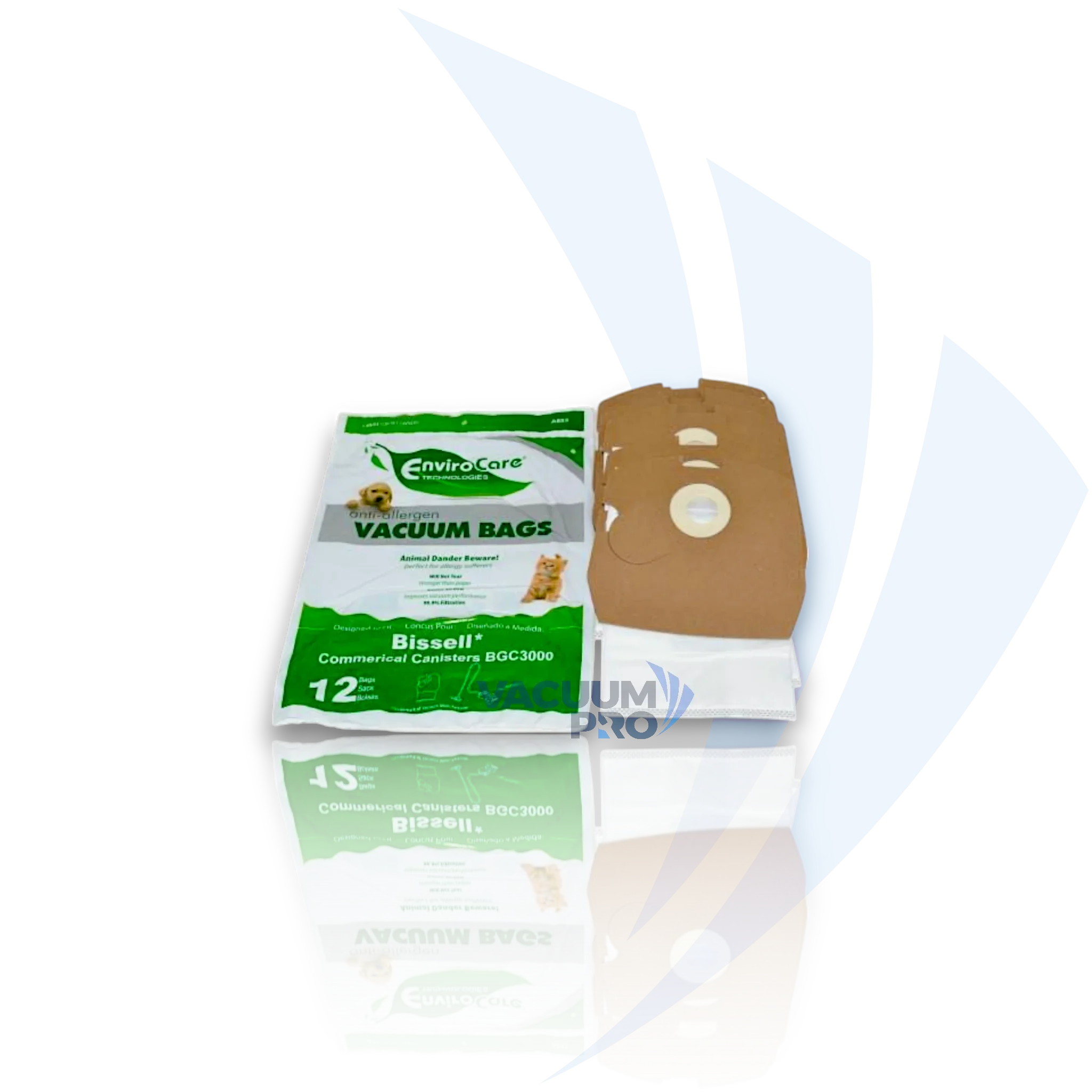 Replacement allergen bags for Bissell vacuum, Part #A893