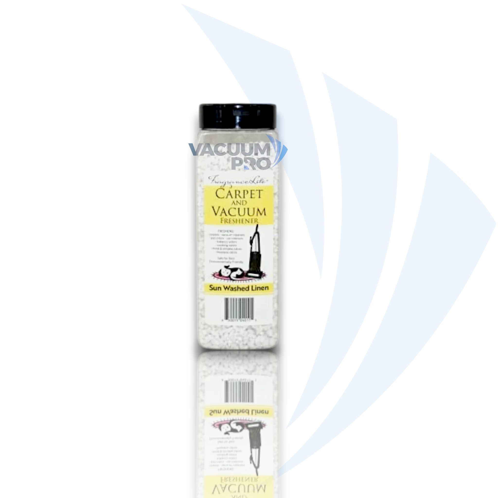 Replacement Carpet Deodorizer - Sun Washed Linen Fragrance, Fits VACUUM PRO, Part #SUNWASHEDLINEN