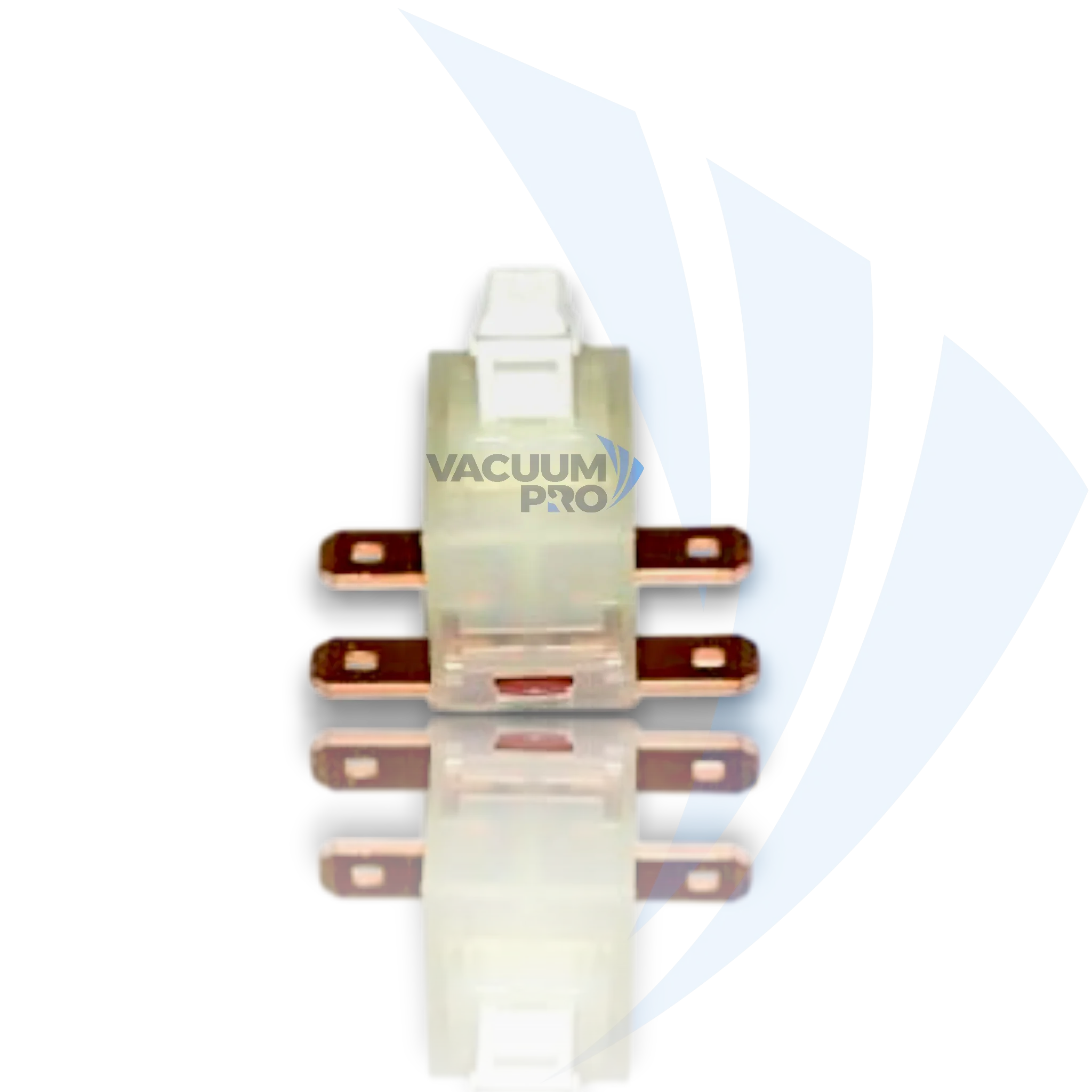 Replacement push-type power control switch for Numatic Henry HVR200 vacuum, Part #206582