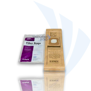 Replacement brown paper bags for Kirby vacuum, Part #197289